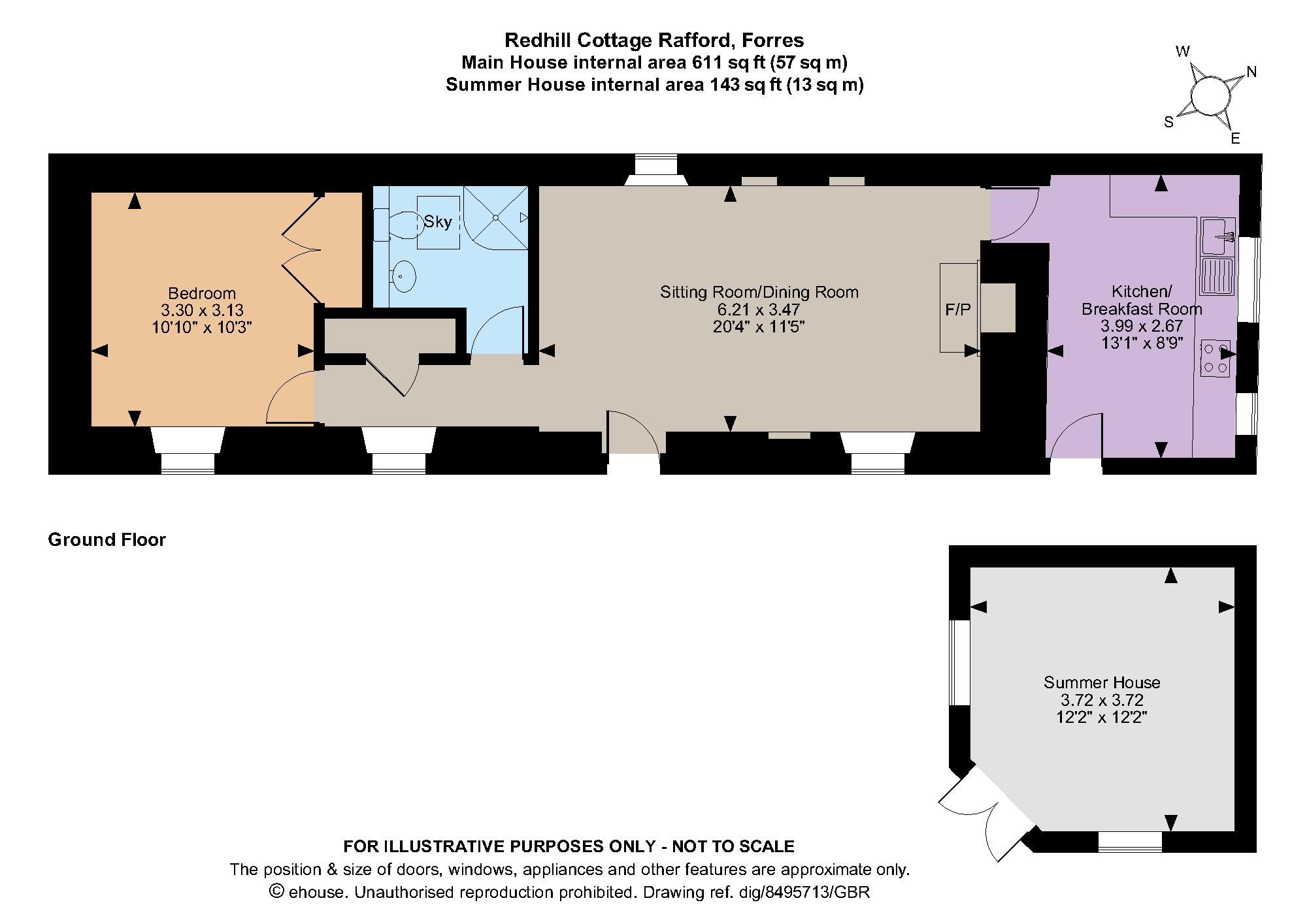 1 bed detached house for sale in Rafford, Forres, Morayshire IV36 Zoopla
