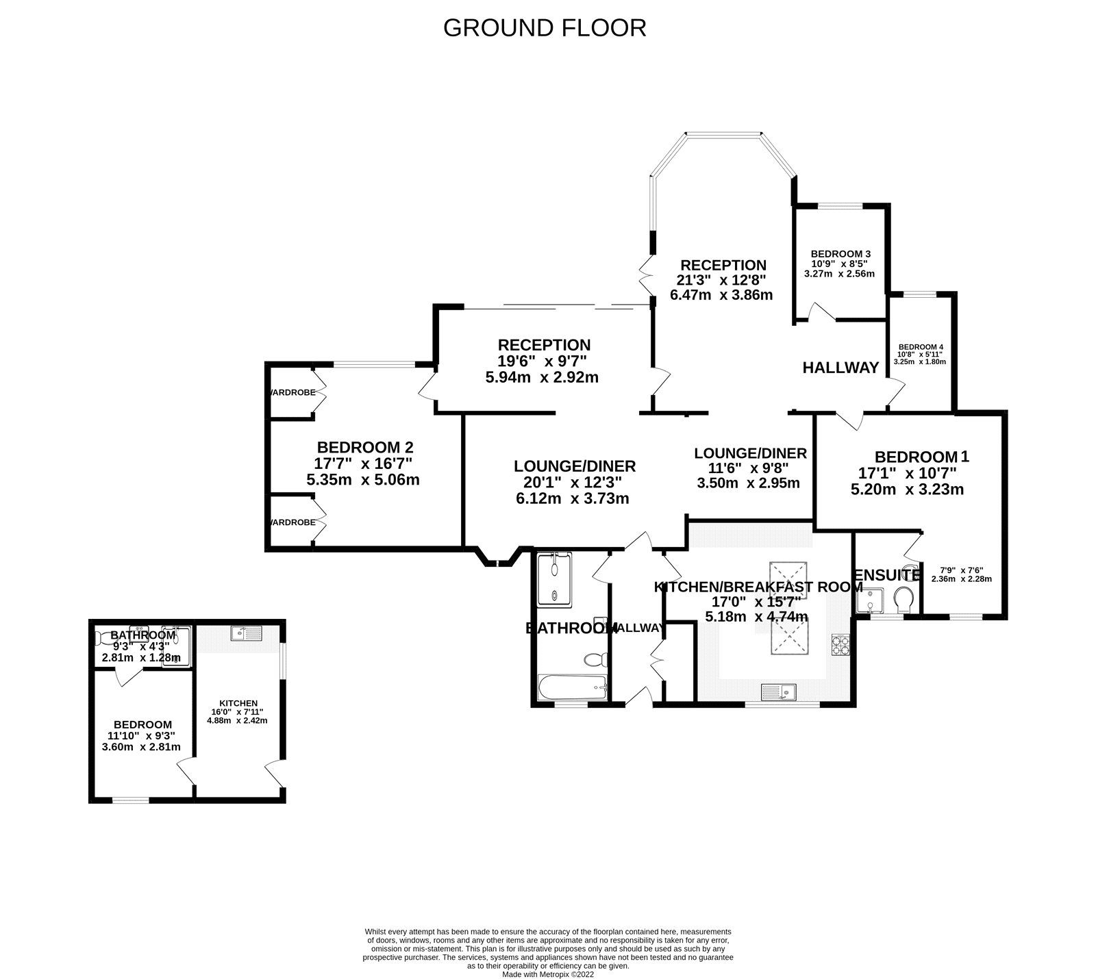 4 bed bungalow for sale in Glaziers Lane, Normandy, Guildford, Surrey