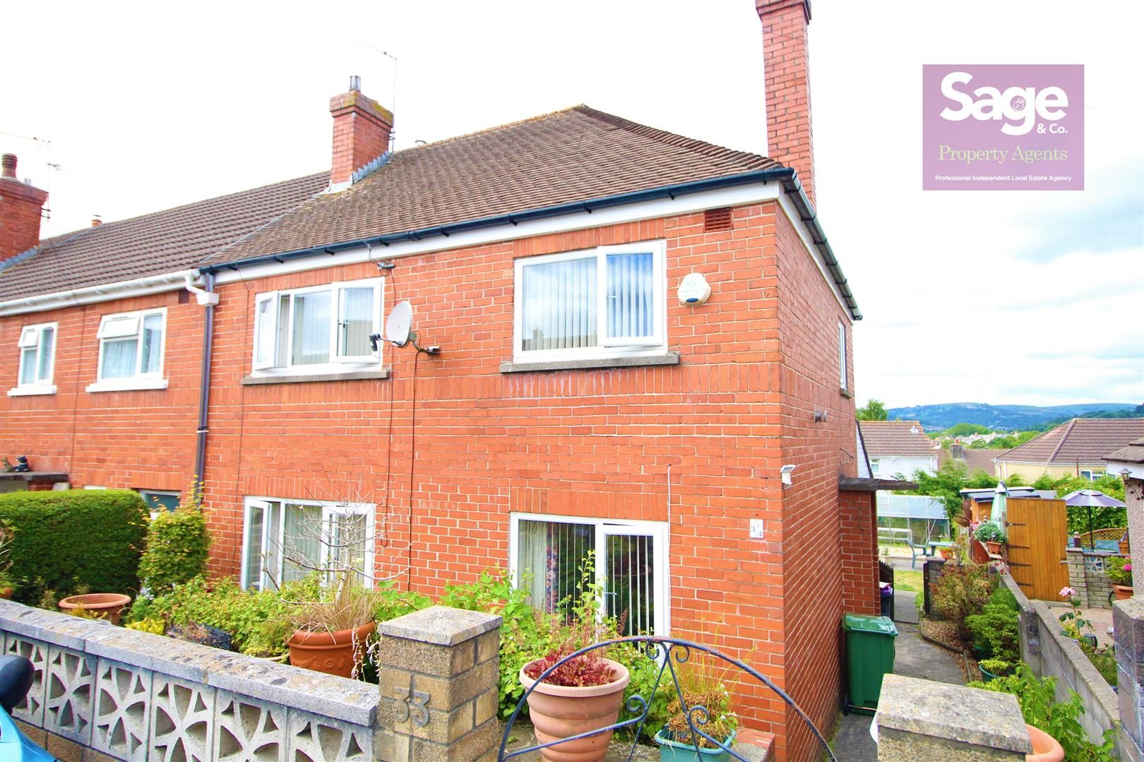 3 bed terraced house for sale in Glosters Parade, New Inn, Pontypool