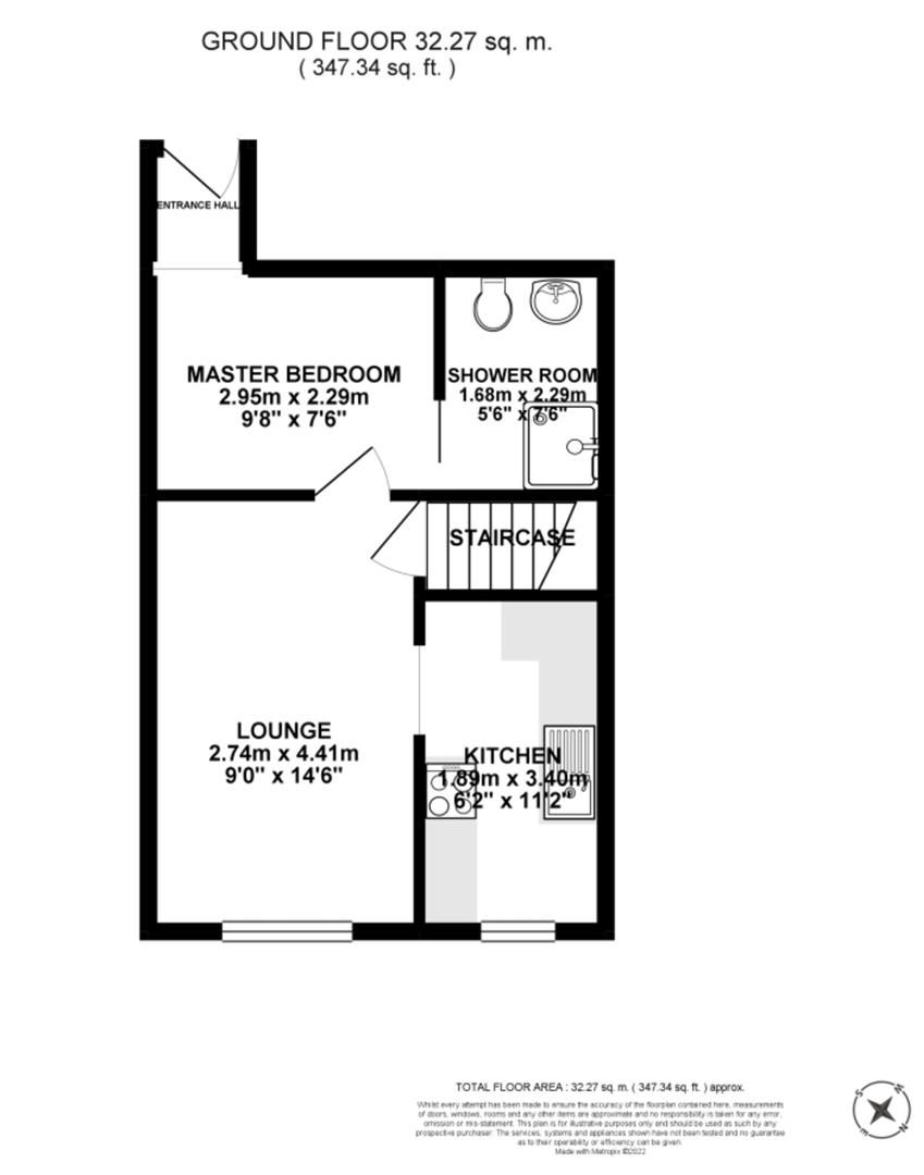 1 bed flat to rent in Hope Terrace, Lostock Hall, Preston PR5 Zoopla