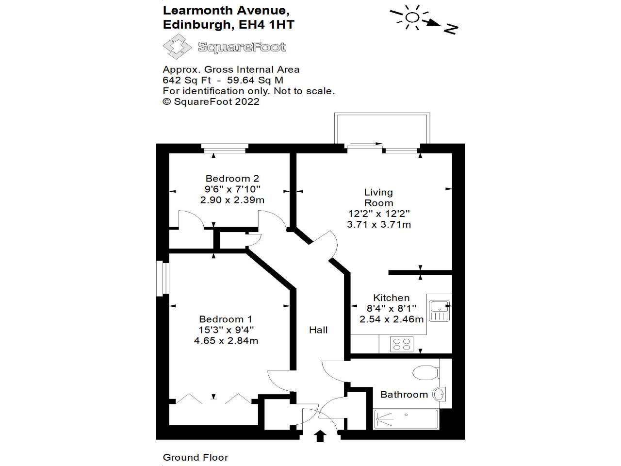 2 bed flat for sale in Learmonth Avenue, Comely Bank, Edinburgh EH4