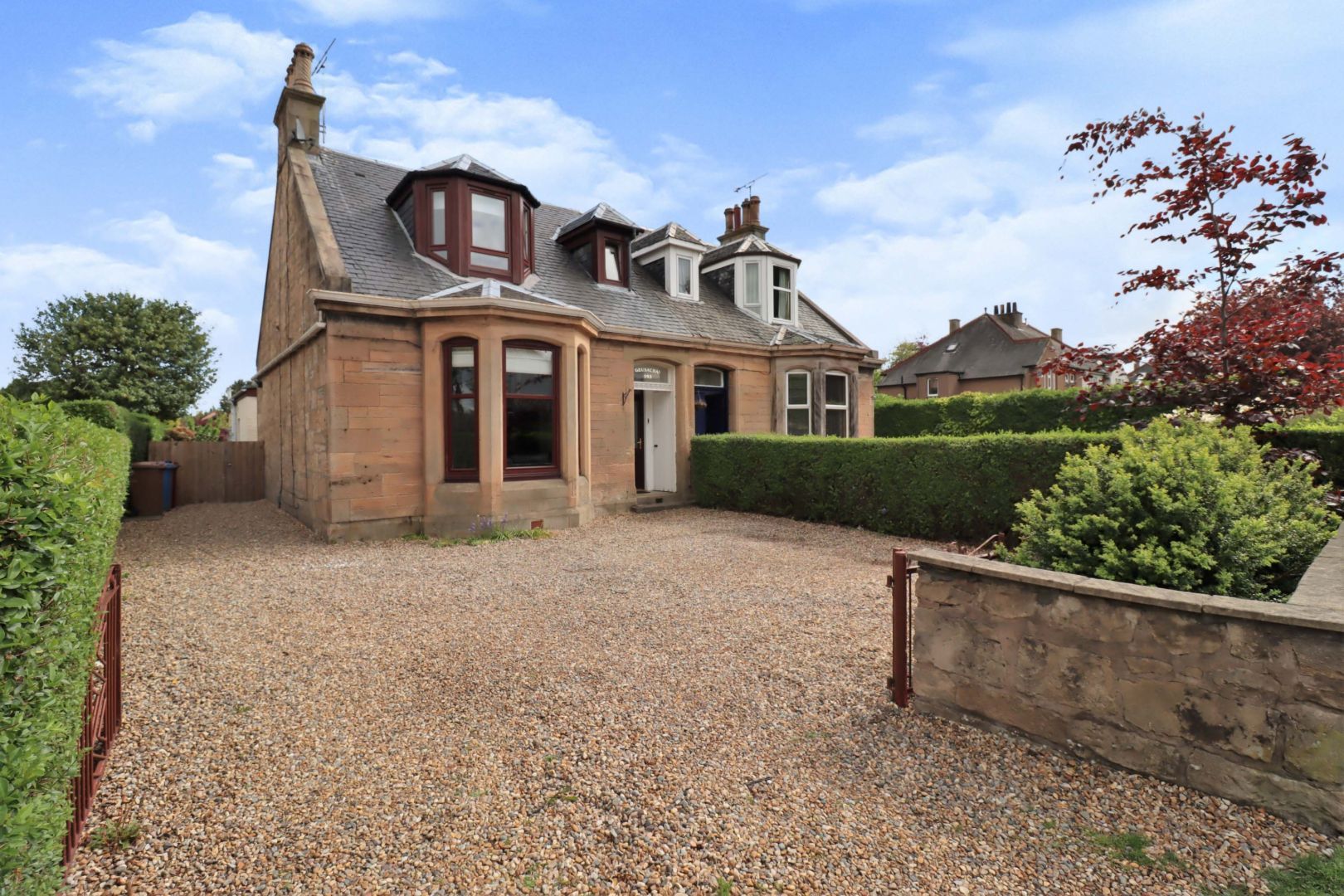 4 bed semidetached house for sale in Bo'ness Road, Grangemouth FK3