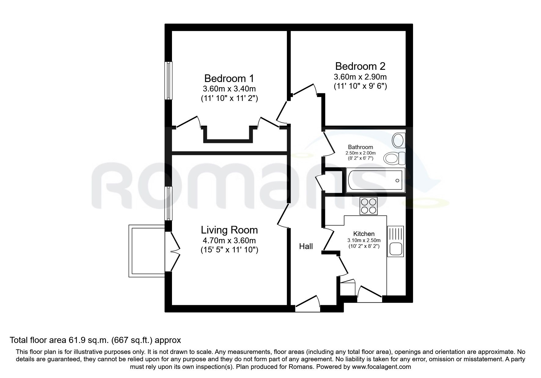 2 bed flat to rent in Owen Road, Yeading, Hayes UB4 Zoopla