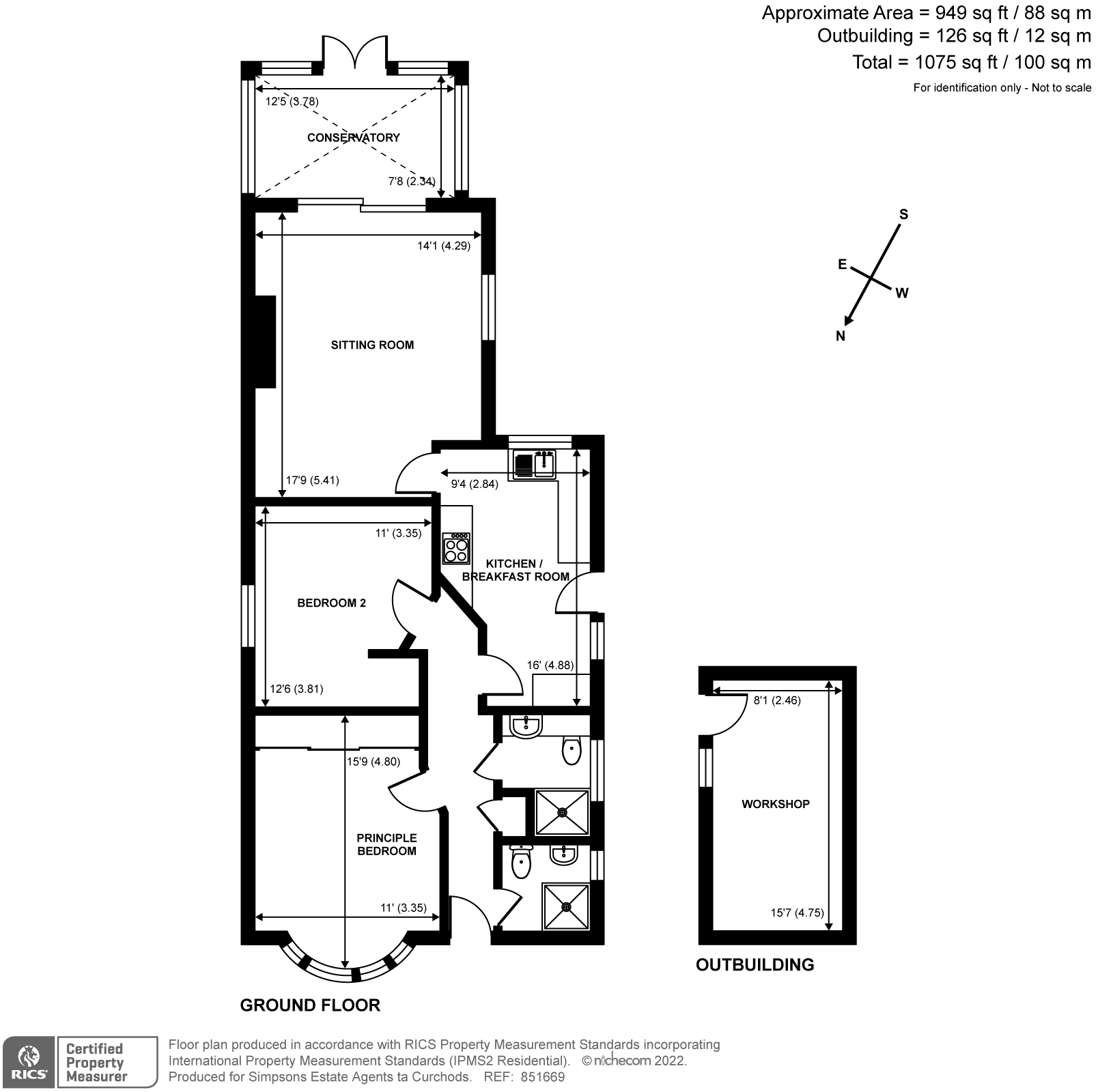 2 bed bungalow for sale in Woodlands Avenue, West Byfleet KT14 Zoopla