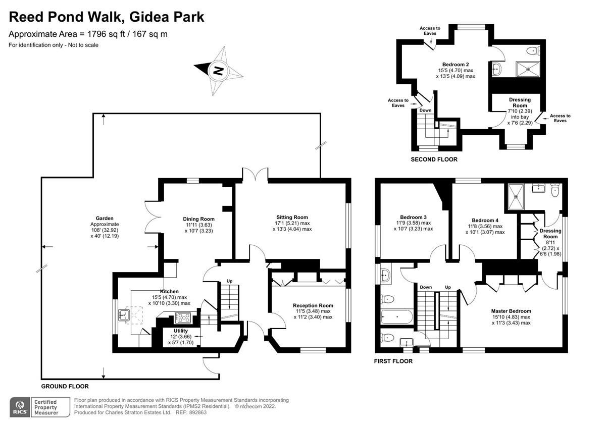 4 bed detached house for sale in Reed Pond Walk, Gidea Park, Romford