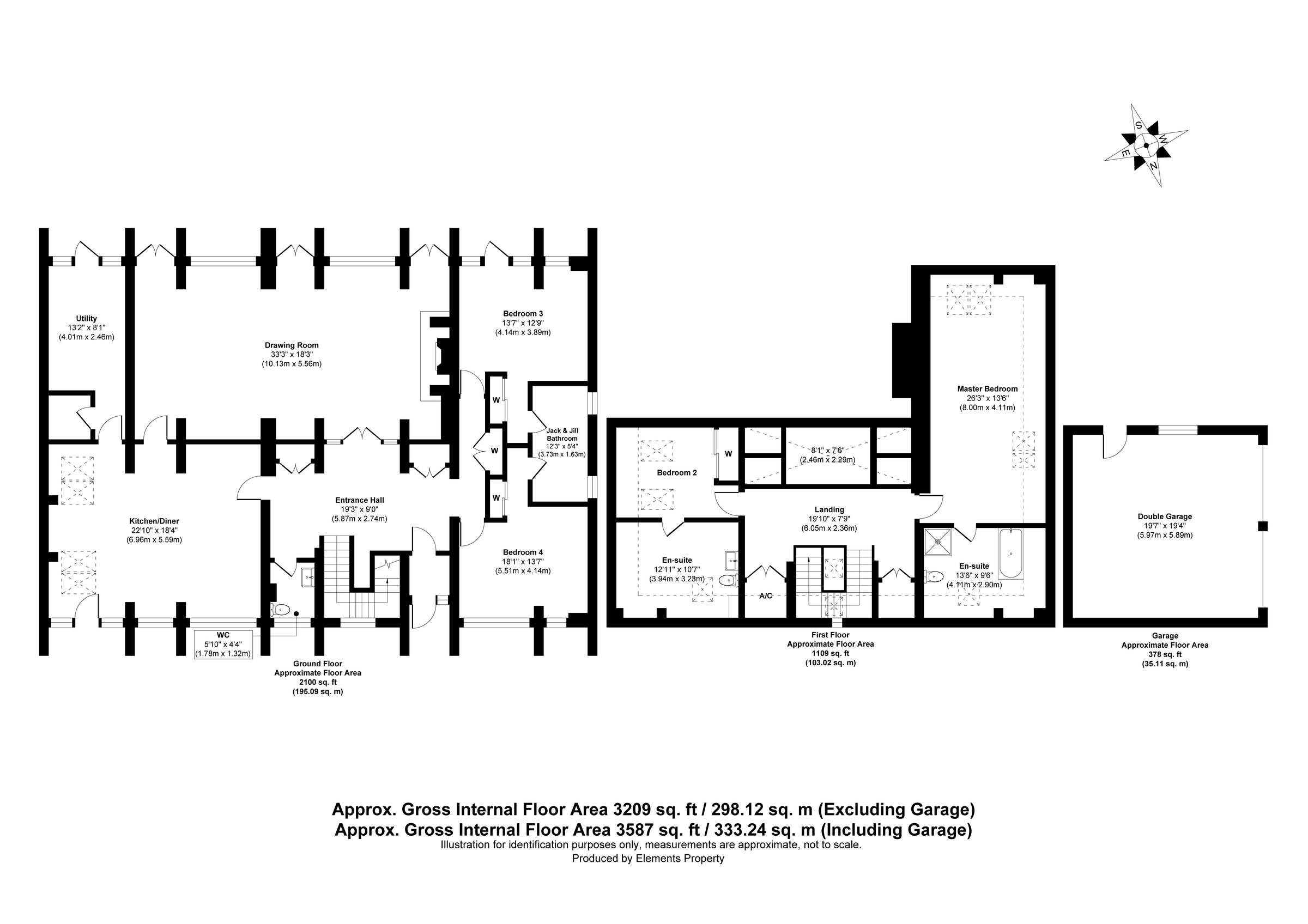 4 bed detached house for sale in First Drift, Wothorpe, Stamford PE9