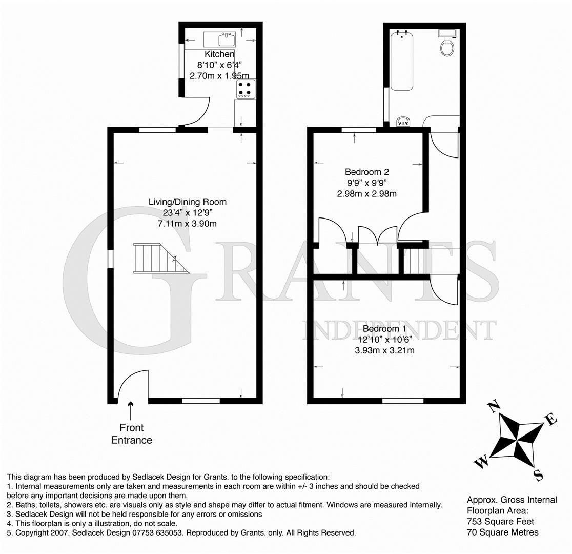 2 bed property for sale in Alexandra Road, Addlestone KT15 Zoopla