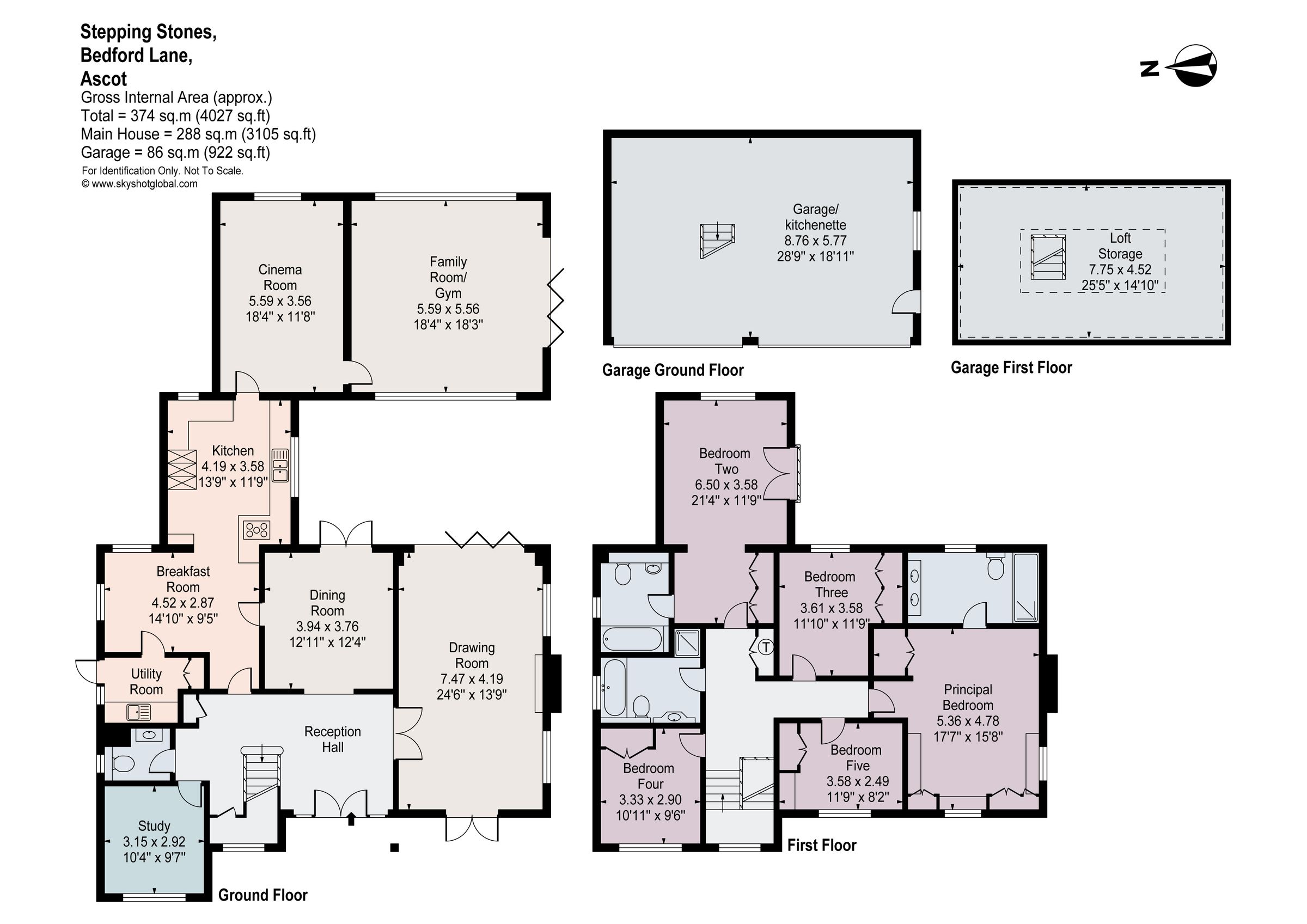5 bed detached house for sale in Bedford Lane, Sunningdale, Ascot