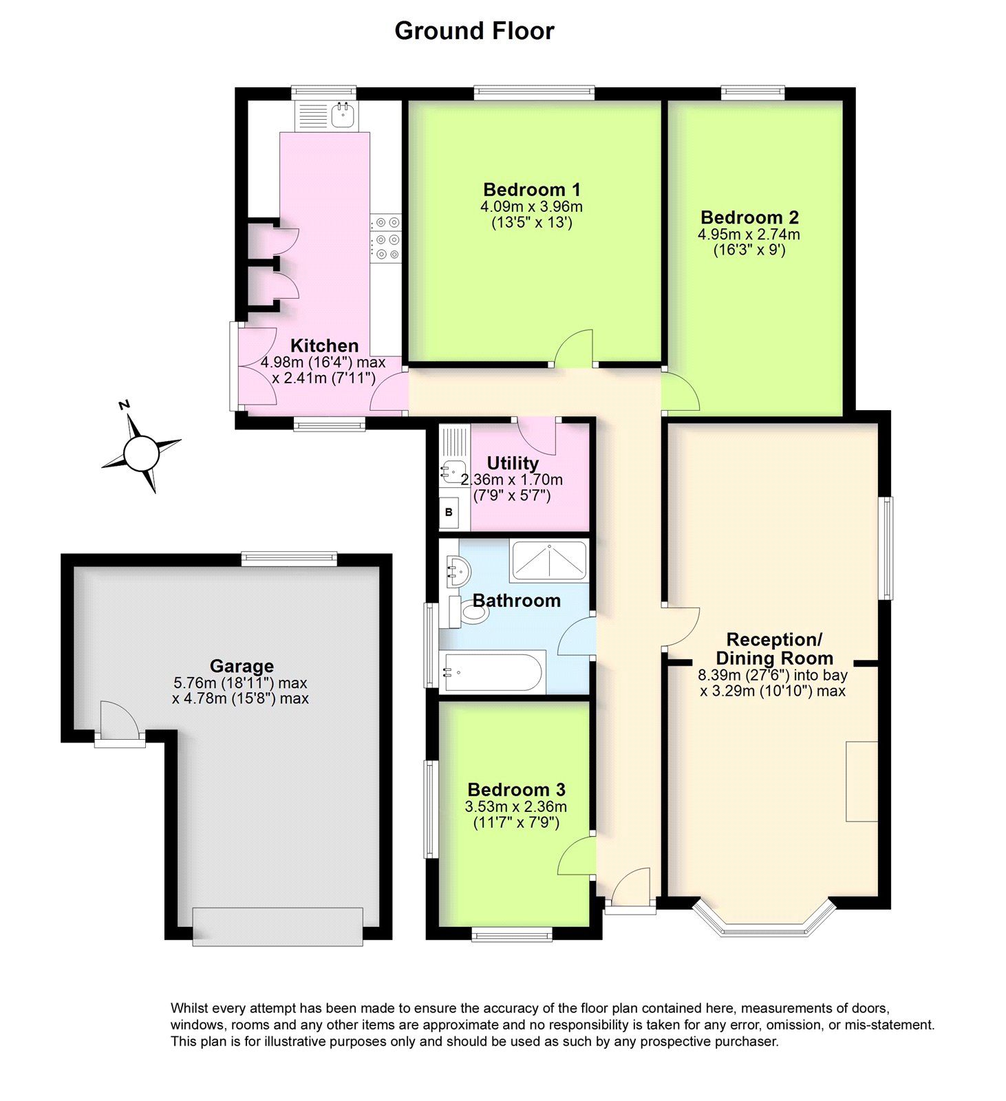 3 bed bungalow for sale in Valley Road, North Sompting, West Sussex