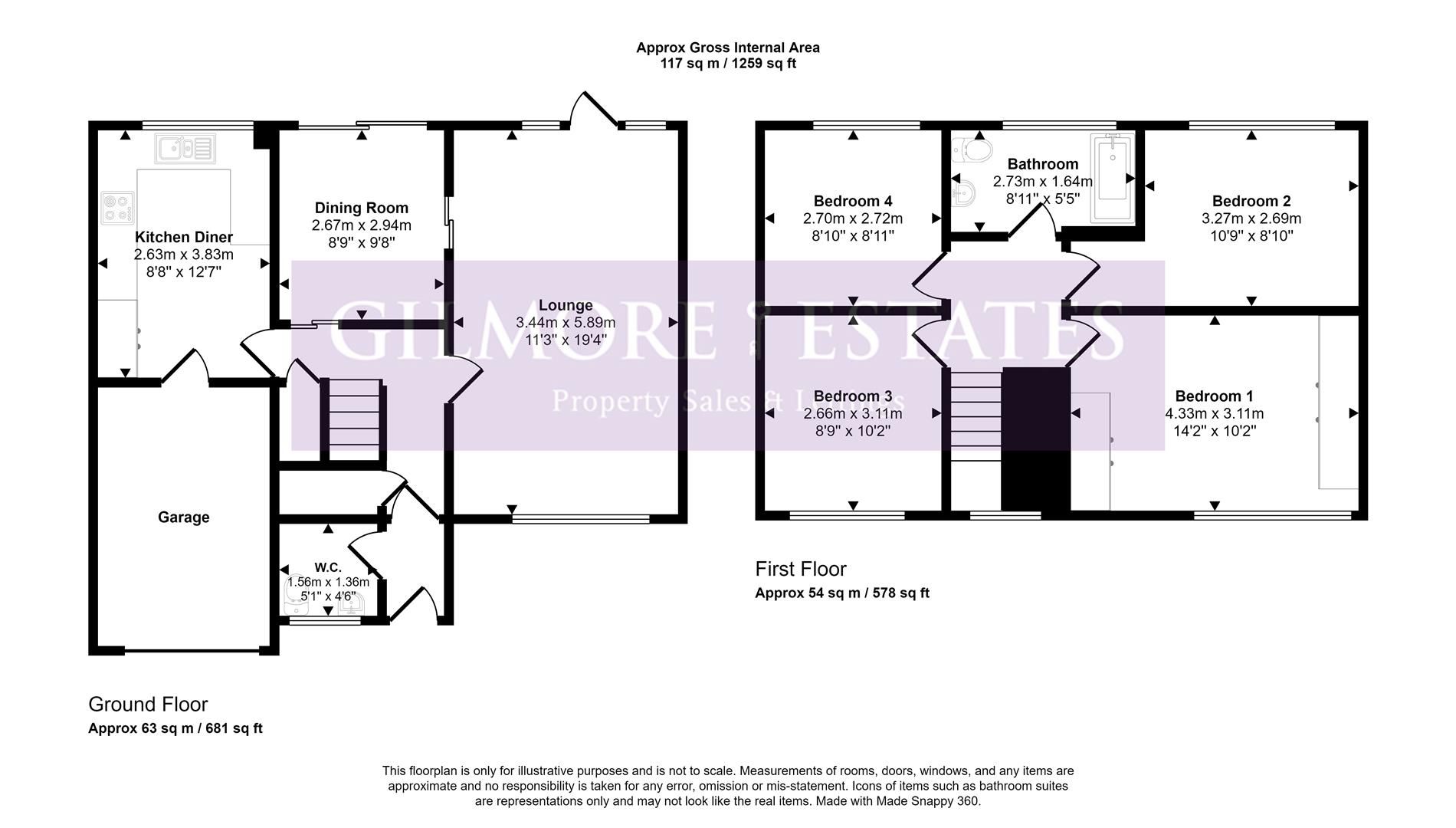 4 bed detached house for sale in Horsley Avenue, Crawcrook, Ryton NE40
