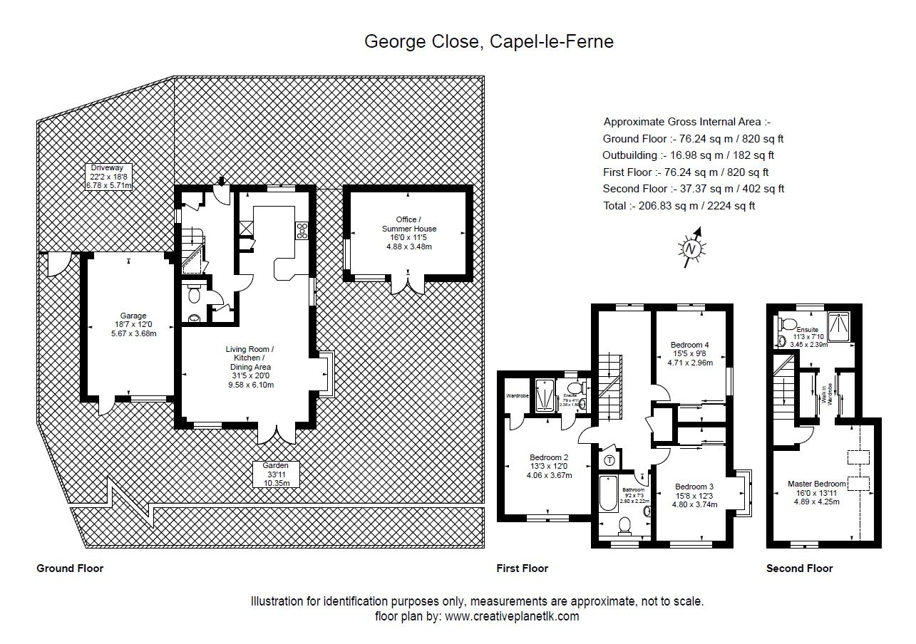 4 bed detached house for sale in Close, CapelLeFerne CT18 Zoopla