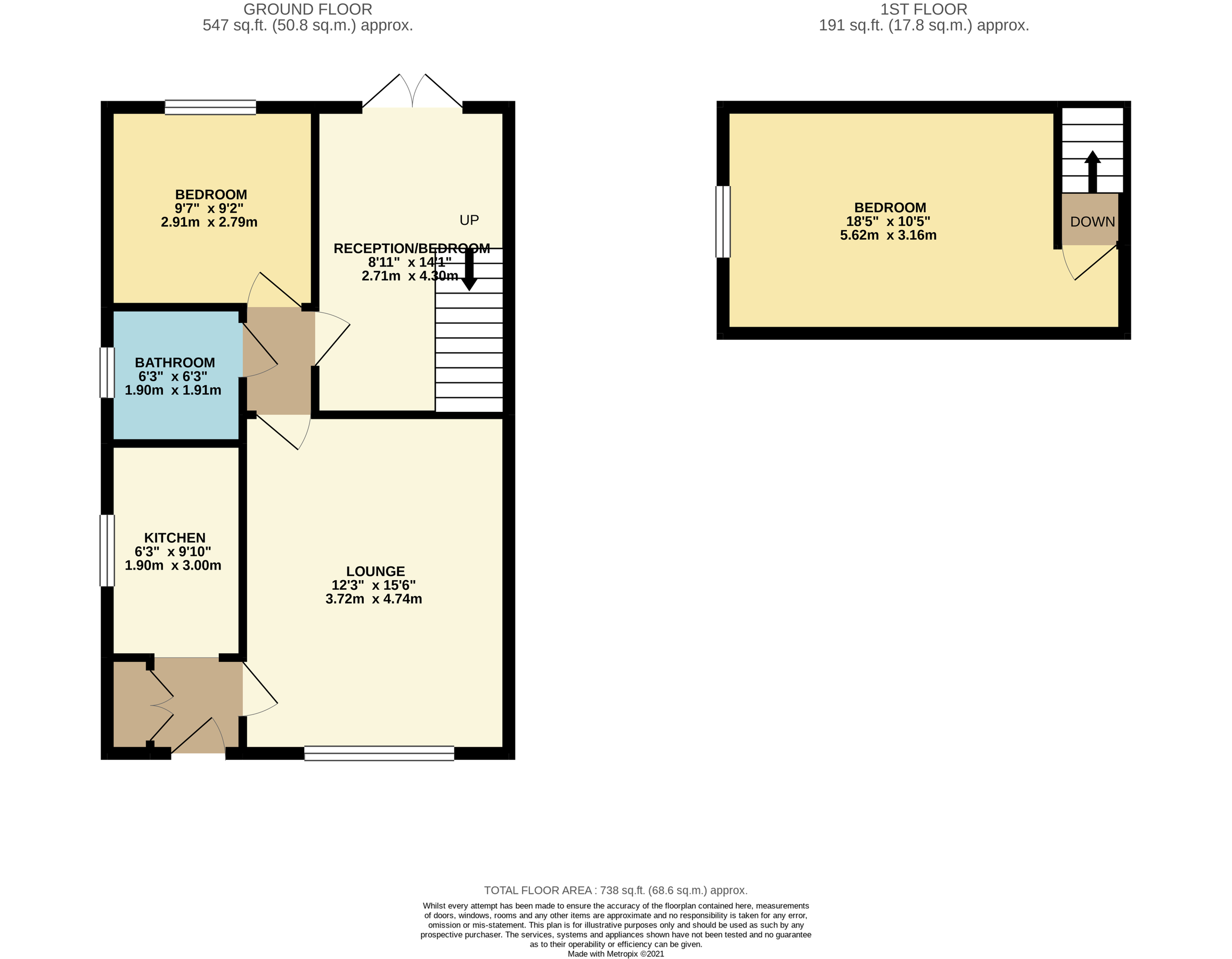 2 bed bungalow for sale in Claughton Road, Walshaw, Bury BL8 Zoopla