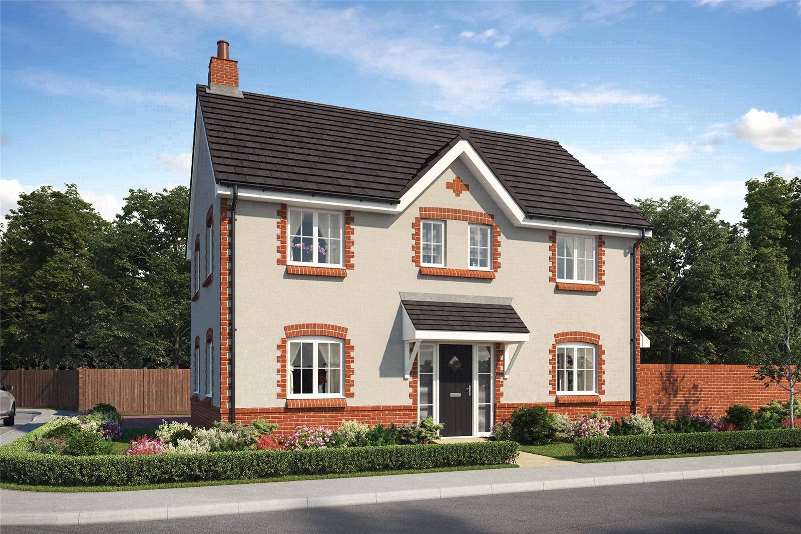 New home, 4 bed detached house for sale in Poppy Fields, Yew Tree