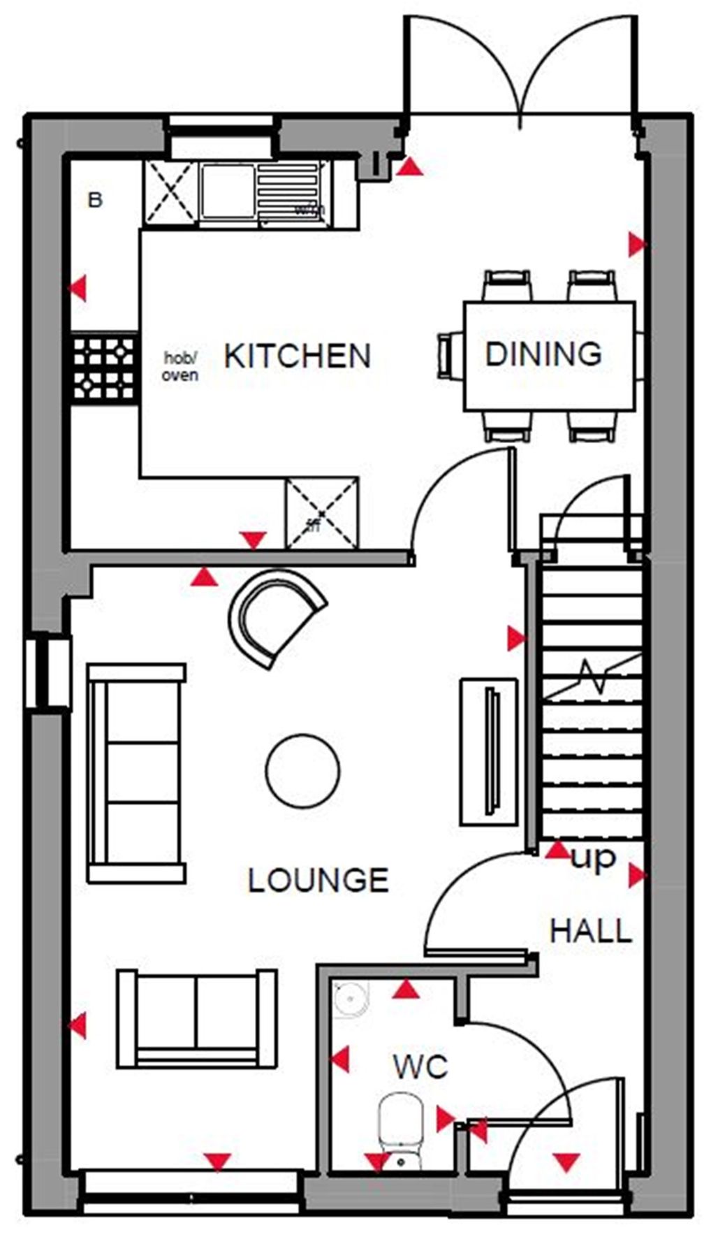 New home, 2 bed semidetached house for sale in "Maidstone Plus" at