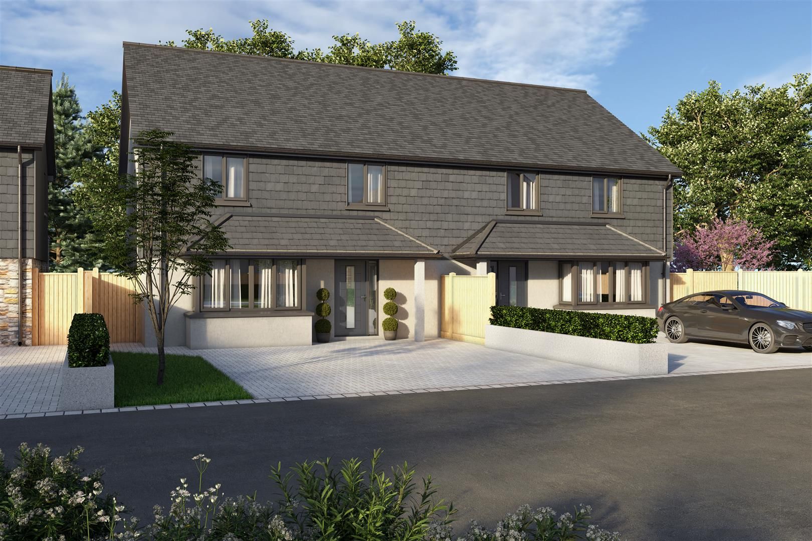 New home, 4 bed semidetached house for sale in Kerensa Gardens