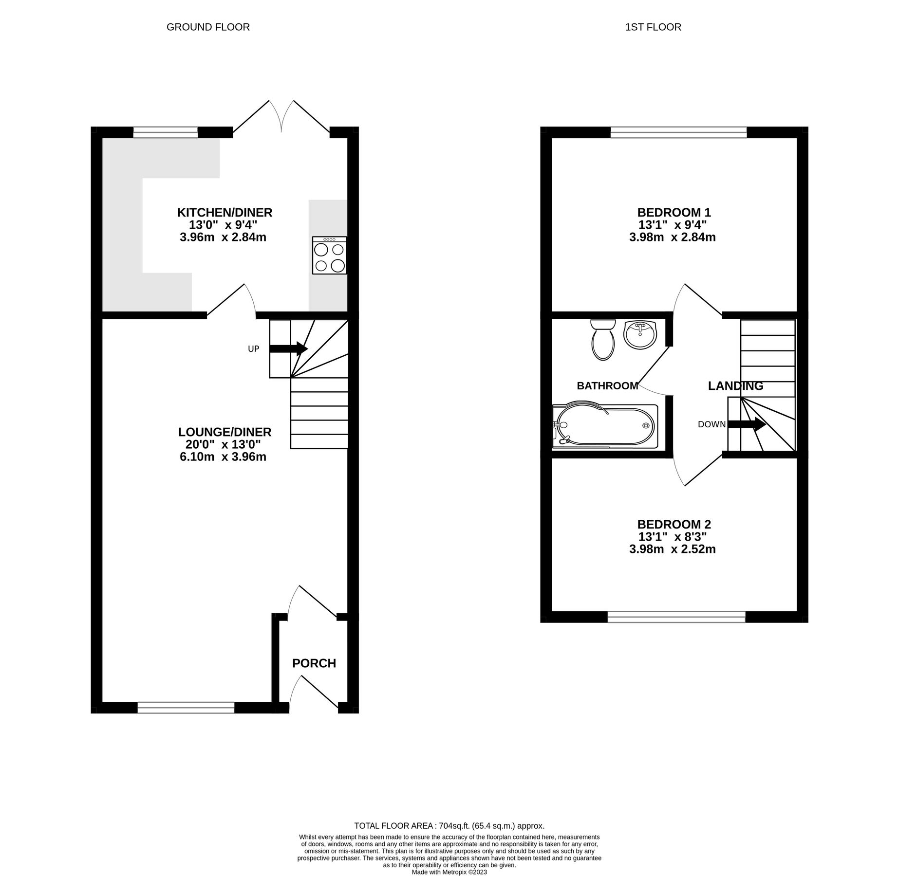2 bed terraced house for sale in Lords Close, Bapchild, Sittingbourne