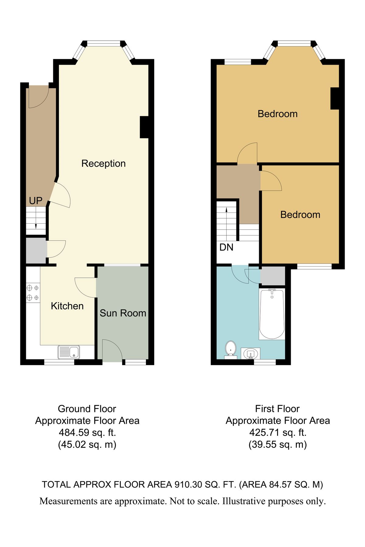 2 bed terraced house for sale in Bertram Road, Enfield, Middlesex EN1