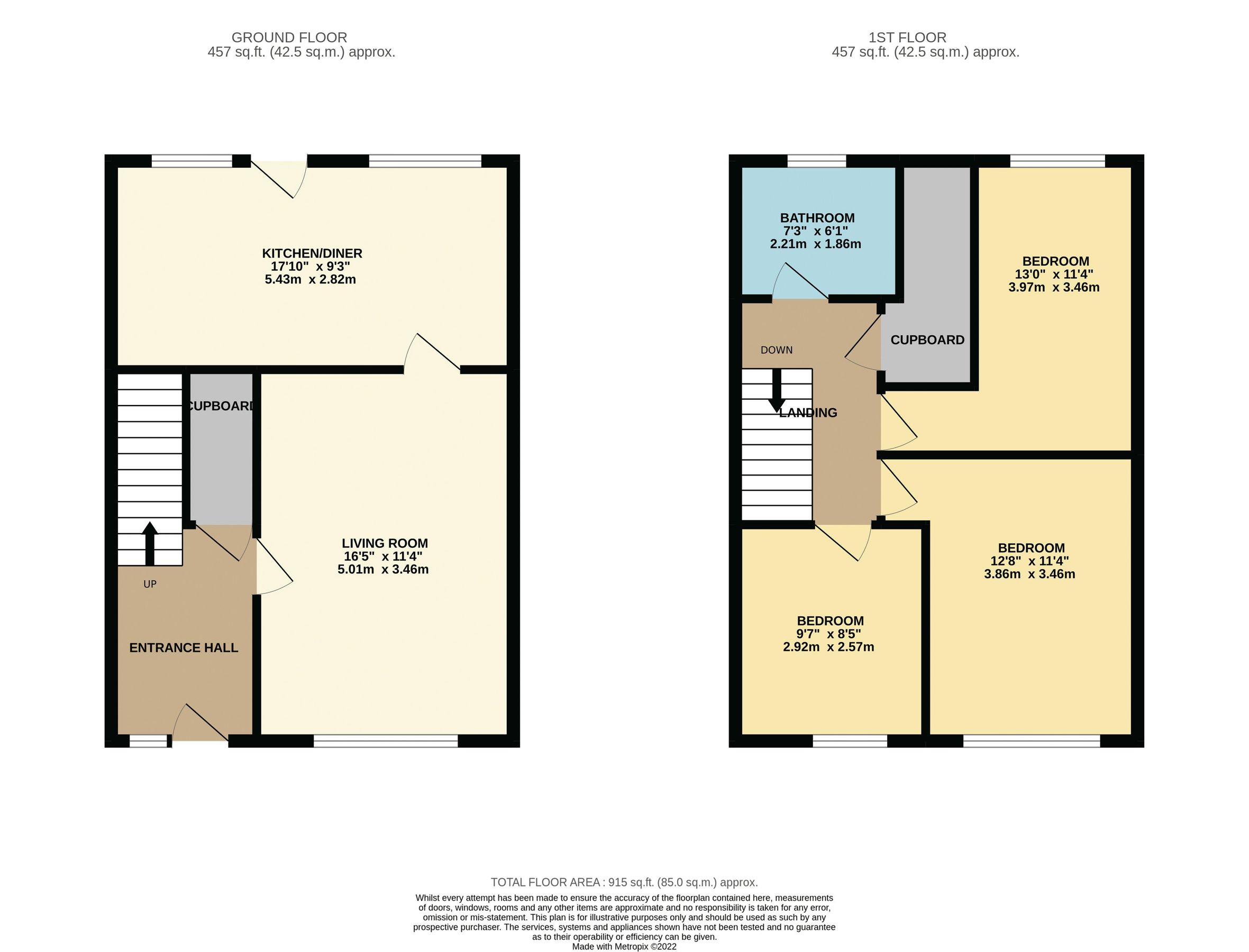 3 bed terraced house for sale in Armour Place, Newarthill, Motherwell