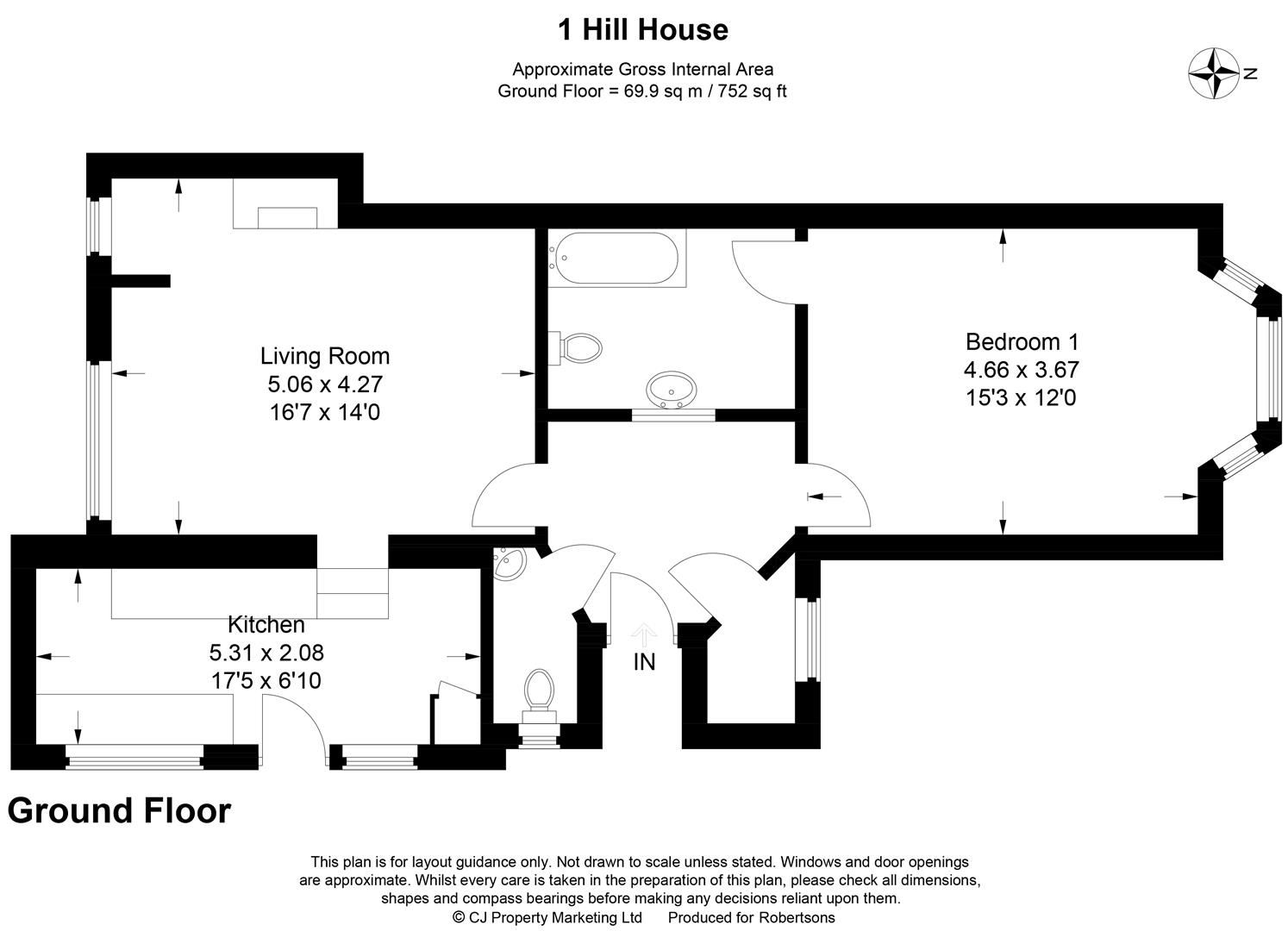 1 bed flat for sale in Totteridge Road, High HP13 Zoopla