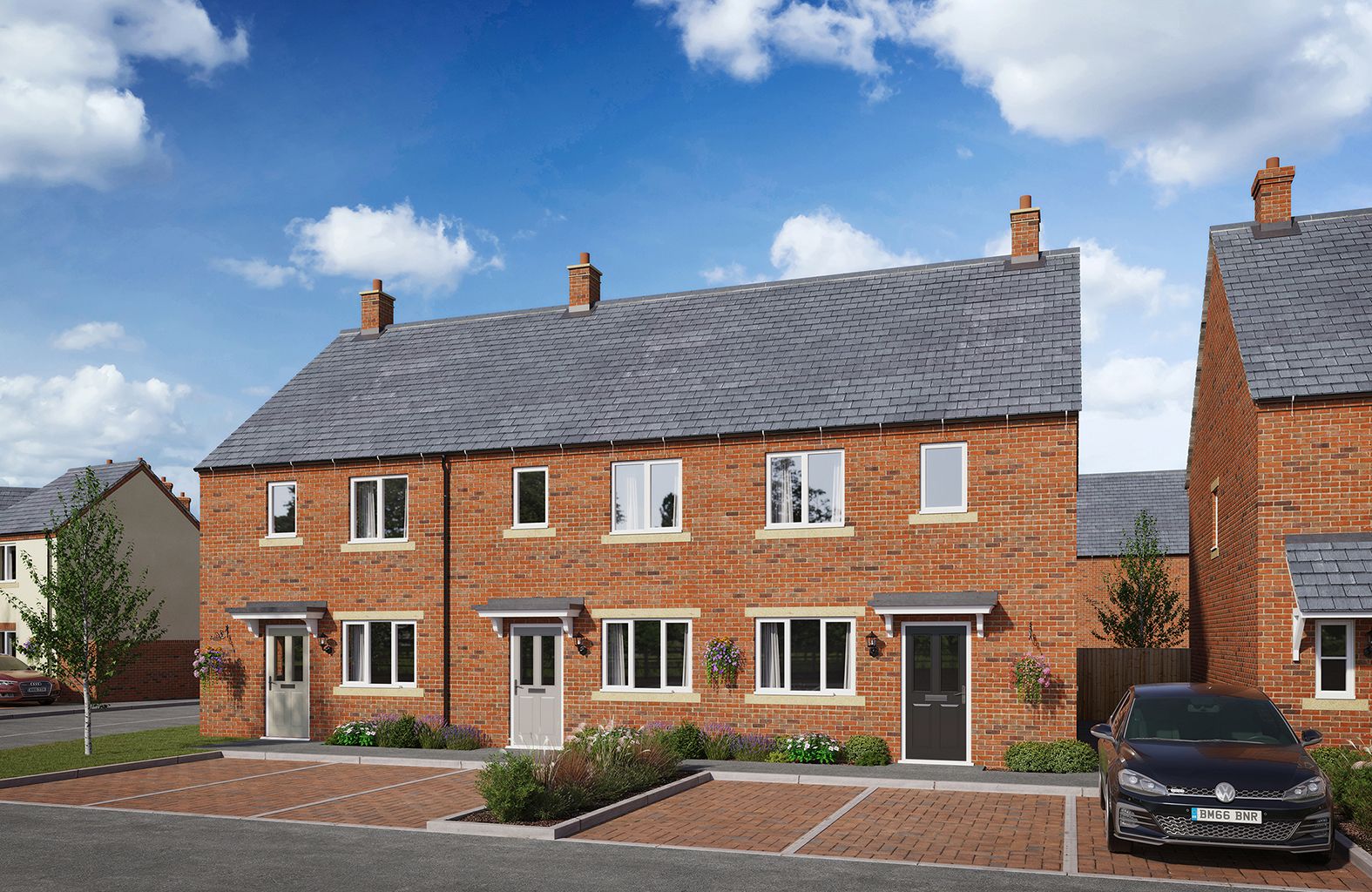 New home, 2 bed semidetached house for sale in Brick Kiln Road, Raunds, Wellingborough NN9 Zoopla