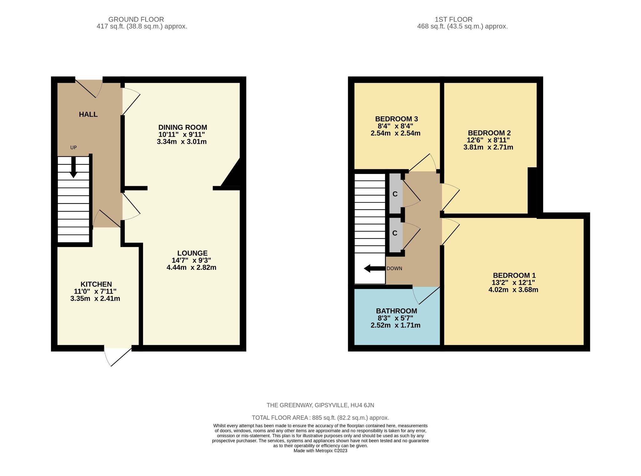 3 bed terraced house for sale in The Greenway, Gipsyville, Hull HU4