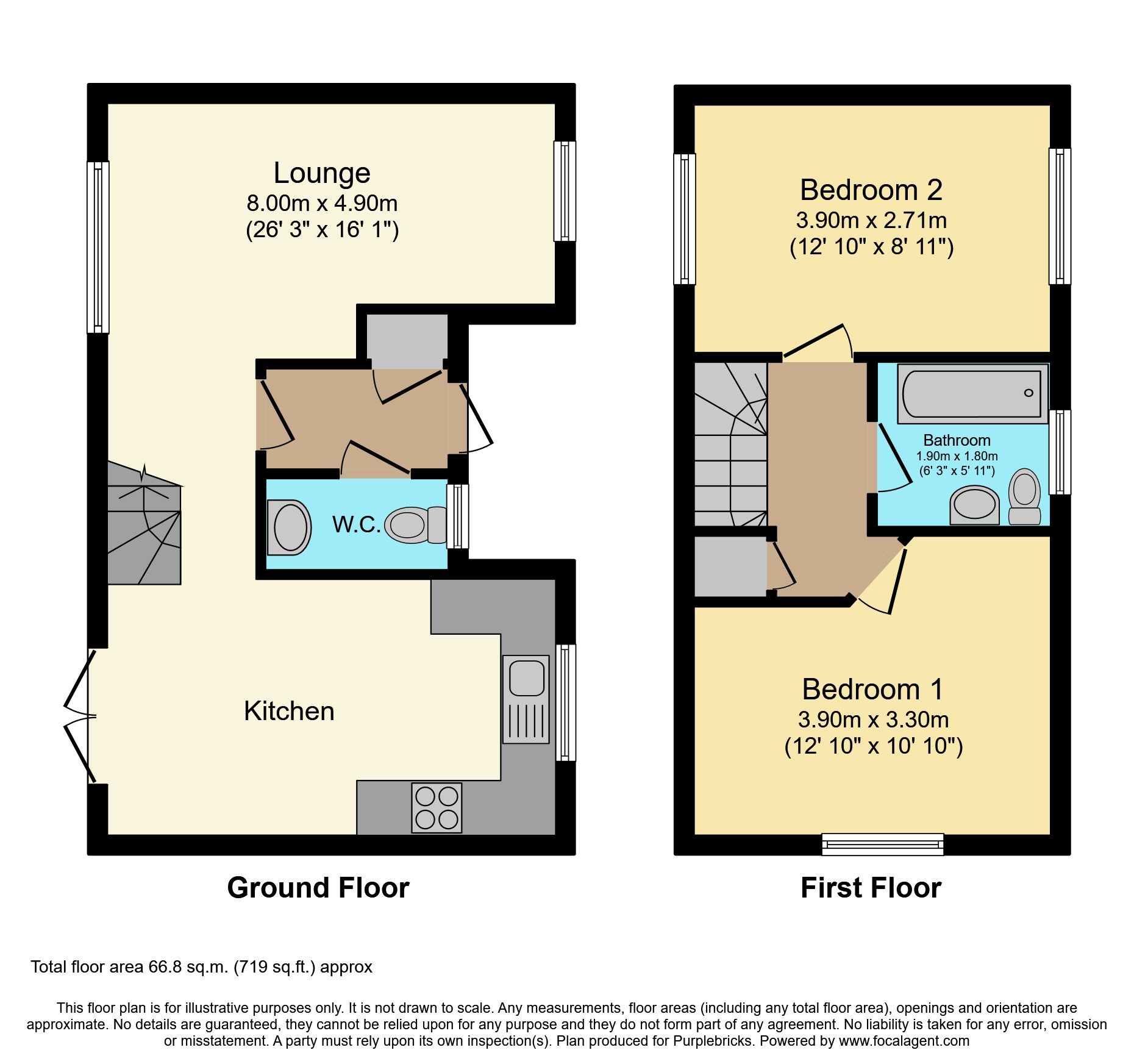 2 bed semidetached house for sale in Centenary Road, Plymouth PL1 Zoopla
