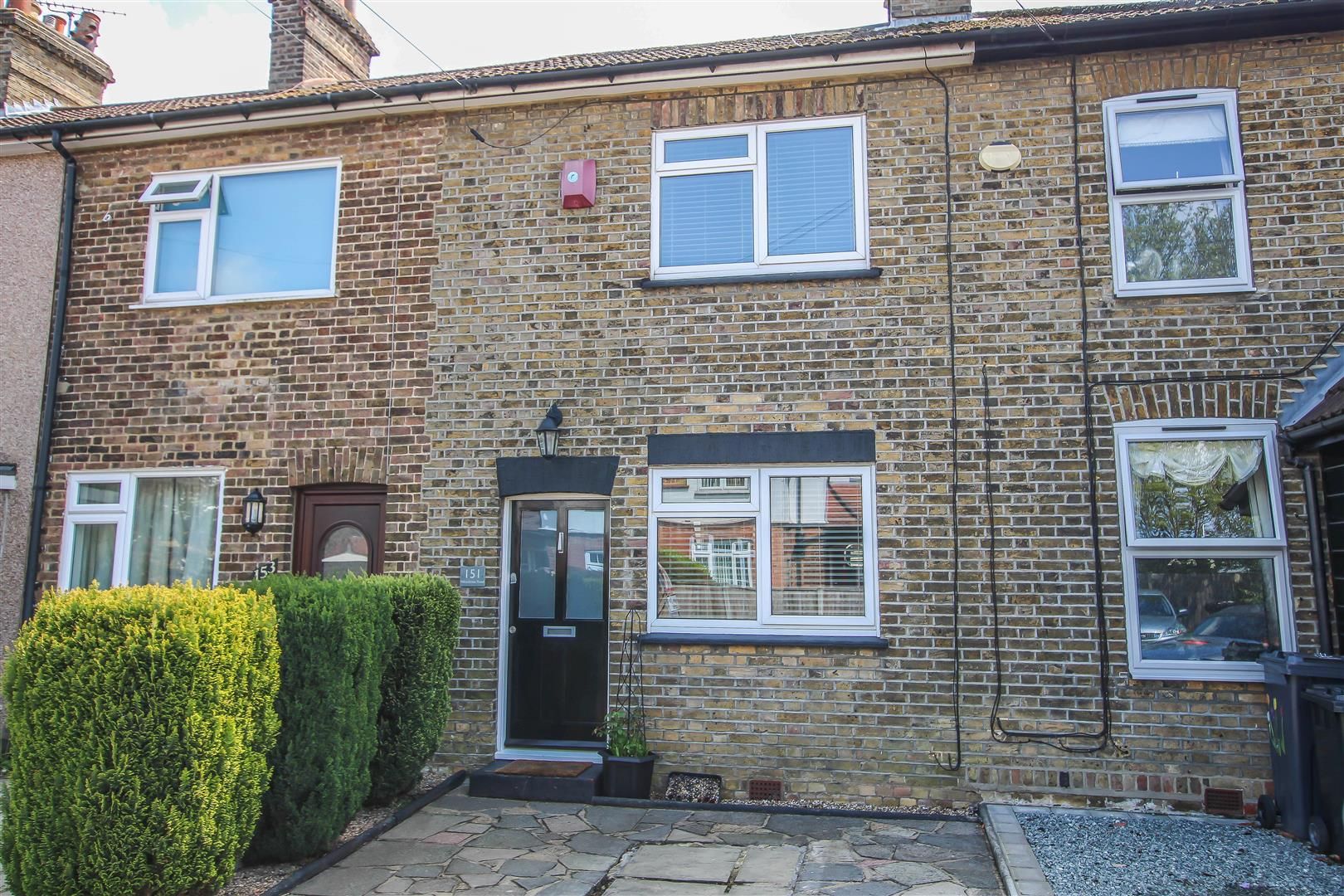 2 bed terraced house for sale in Woodman Road, Warley, Brentwood CM14