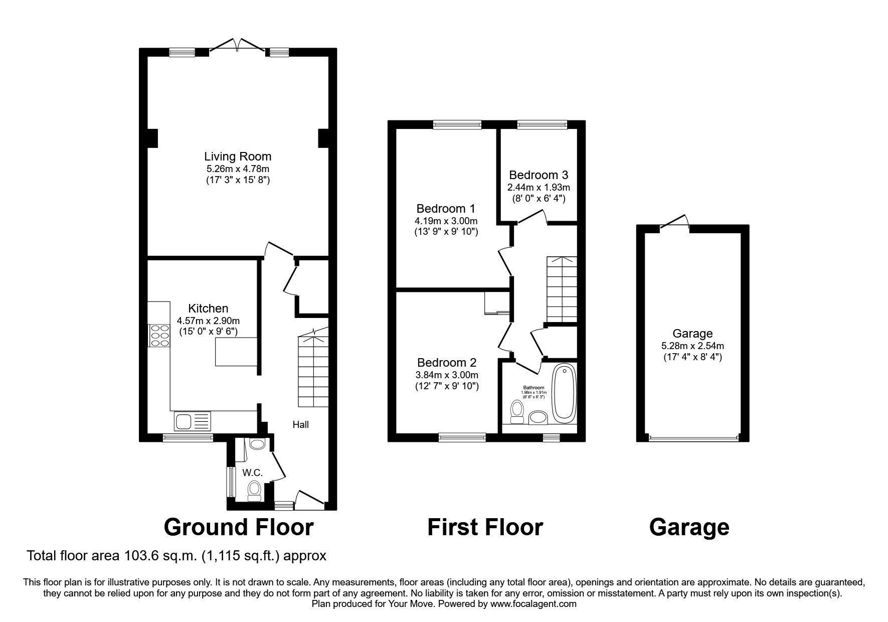 3 bed terraced house to rent in Coltstead, New Ash Green, Longfield DA3