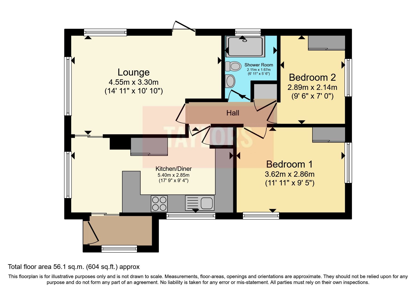2 bed property for sale in Three Star Park, Bedford Road, Lower Stondon