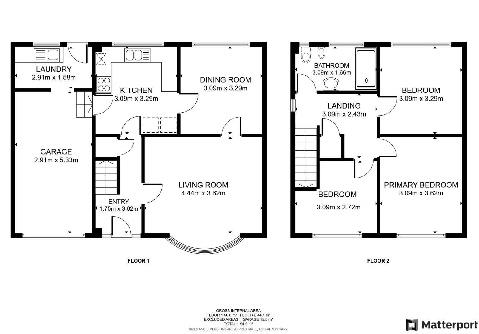3 bed semidetached house for sale in Kirk Lane, Yeadon, Leeds LS19