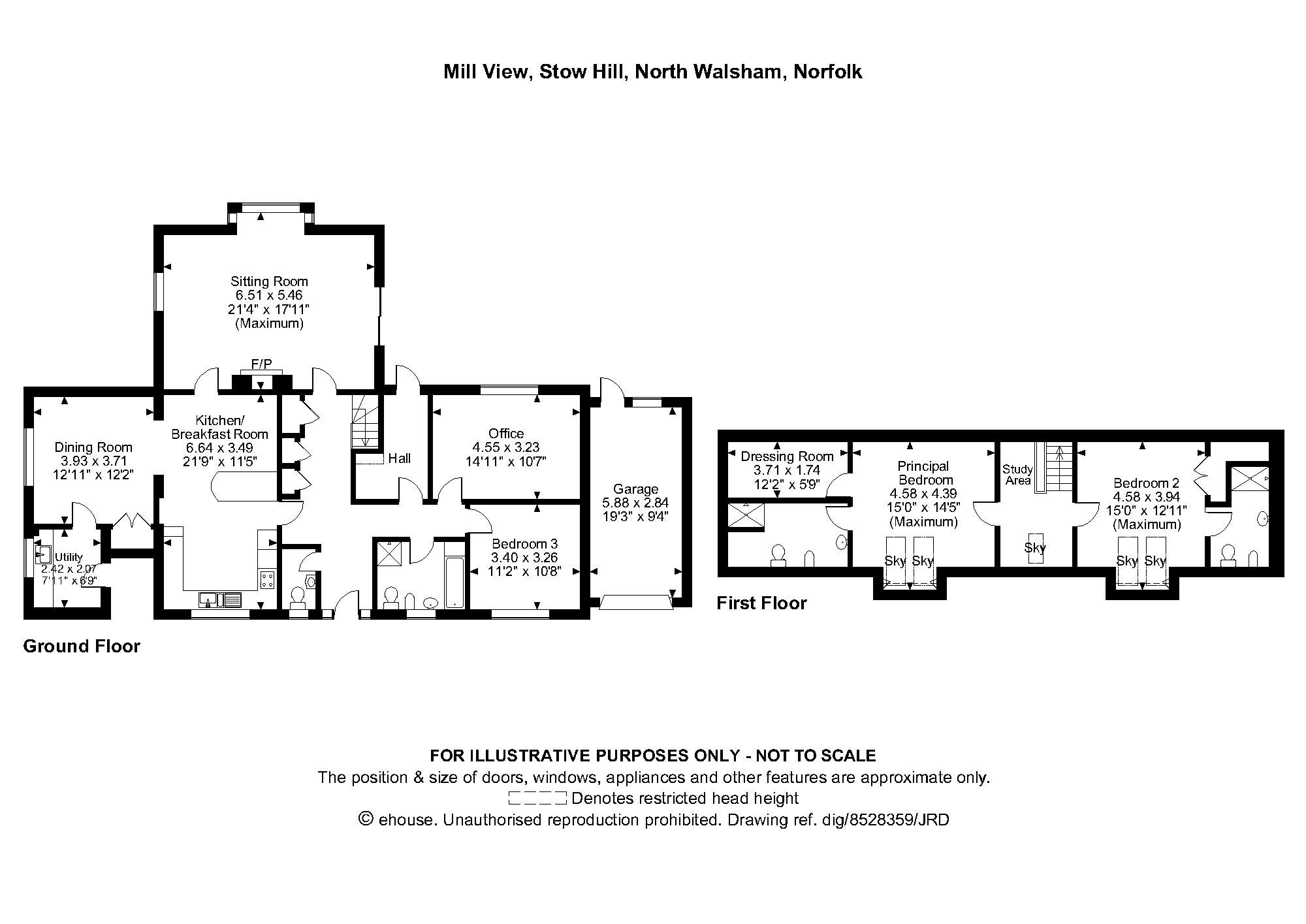 4 bed detached house for sale in Stow Hill, Paston, North Walsham NR28