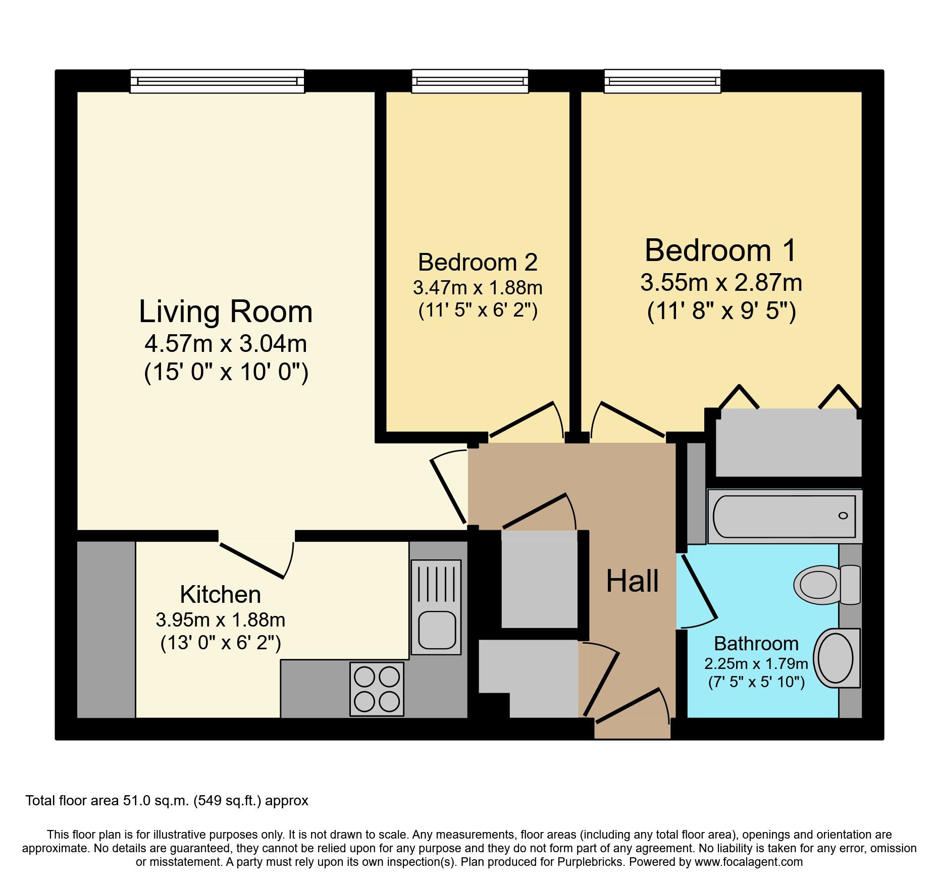 2 bed property for sale in Magnolia Court, Horley RH6 Zoopla