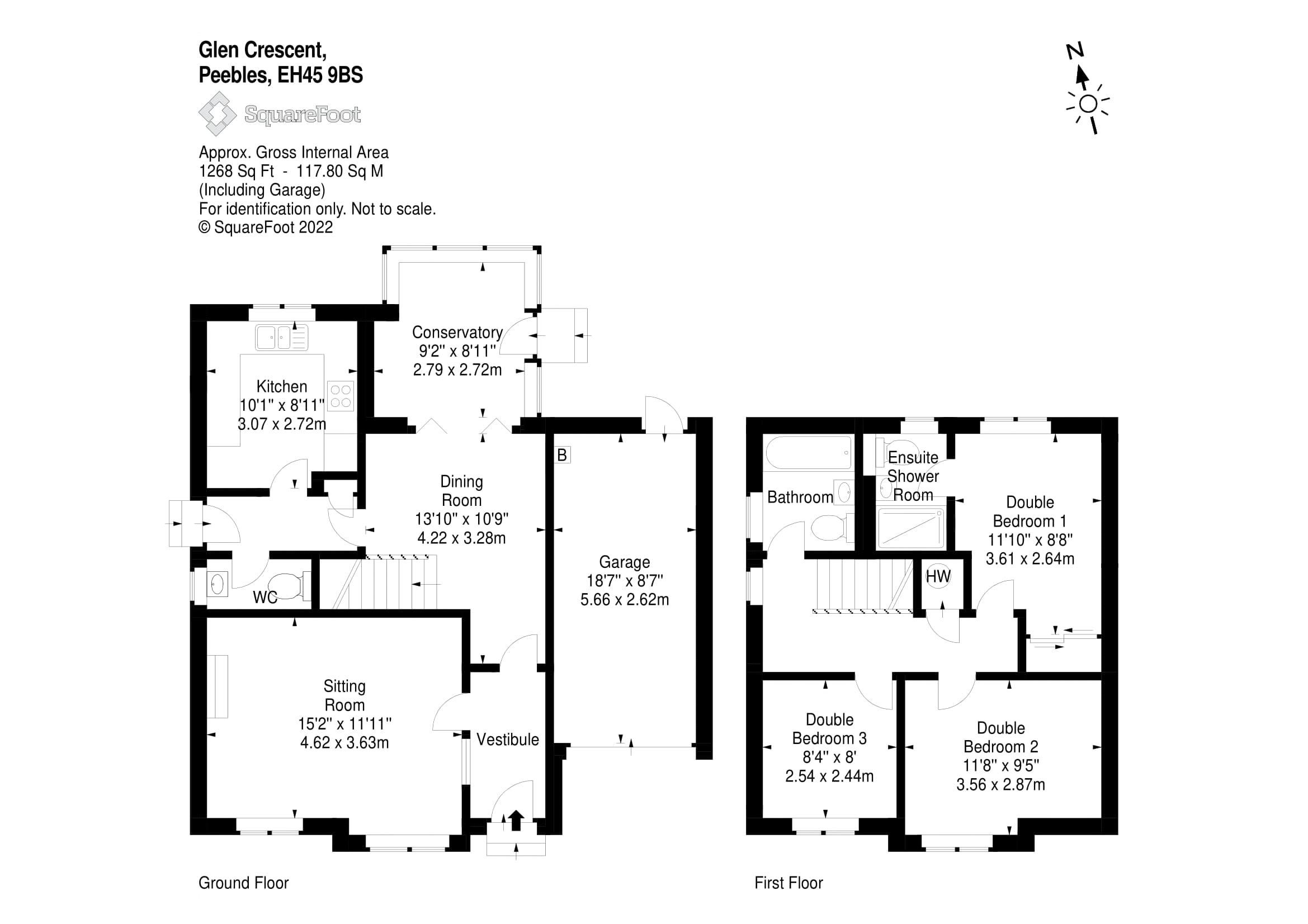 3 bed detached house for sale in 42 Glen Crescent, Peebles EH45 Zoopla
