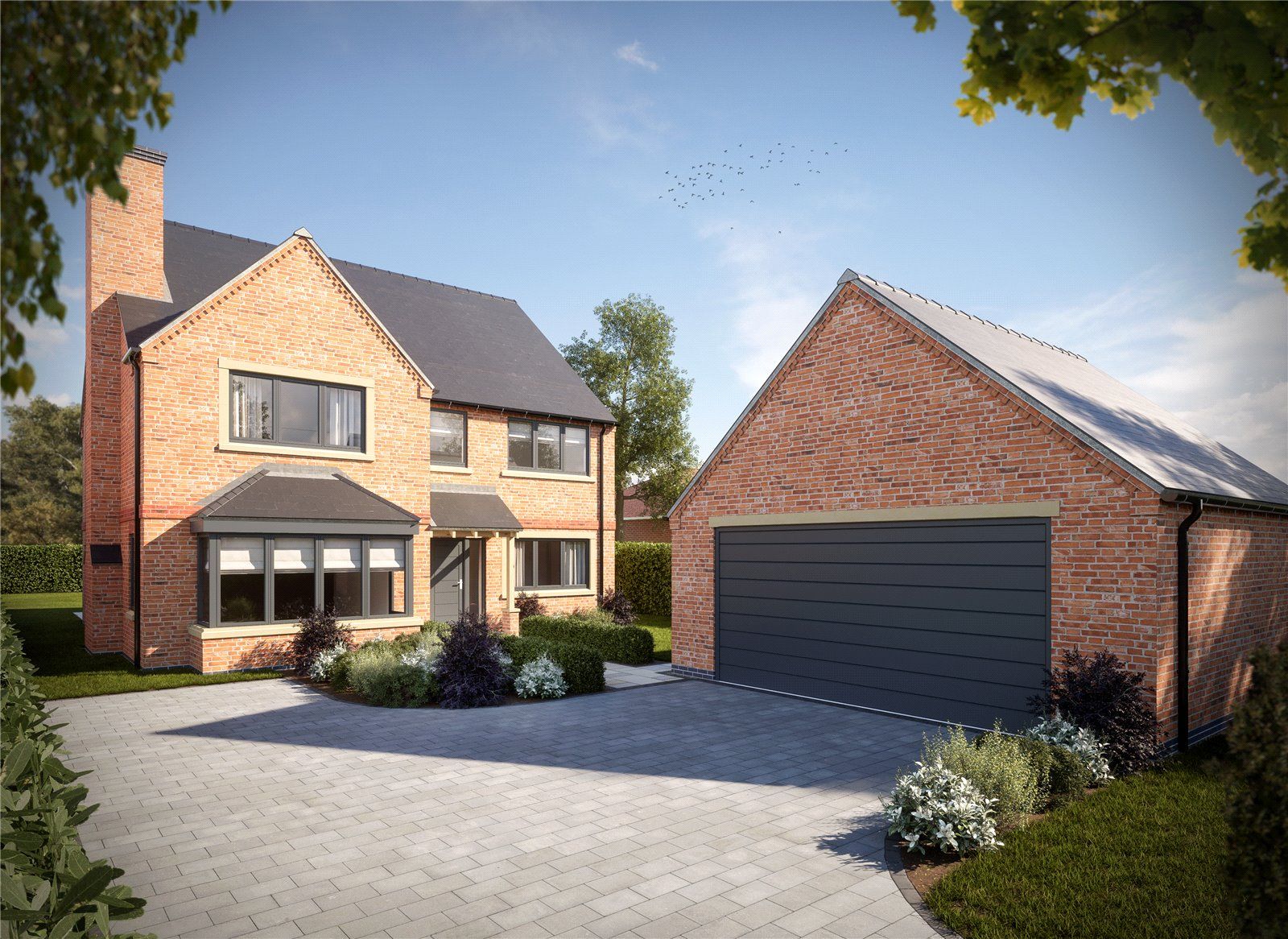 New home, 4 bed detached house for sale in Thorney Road, Wigsley