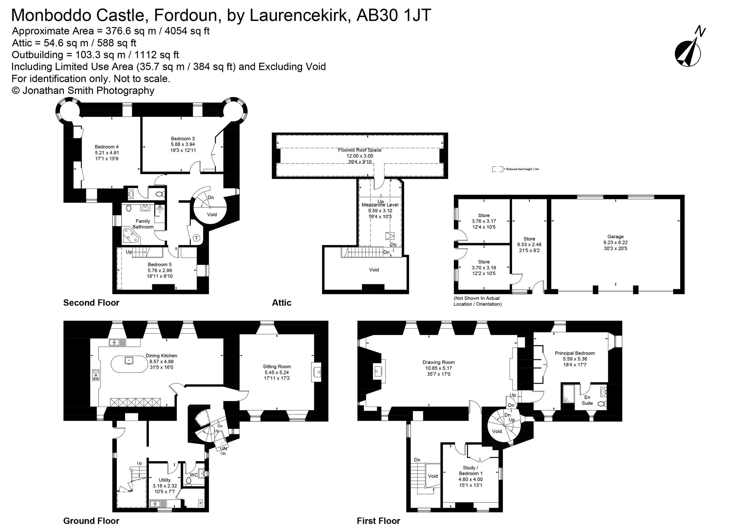 5 bed property for sale in Monboddo Castle, Fordoun, By Laurencekirk ...