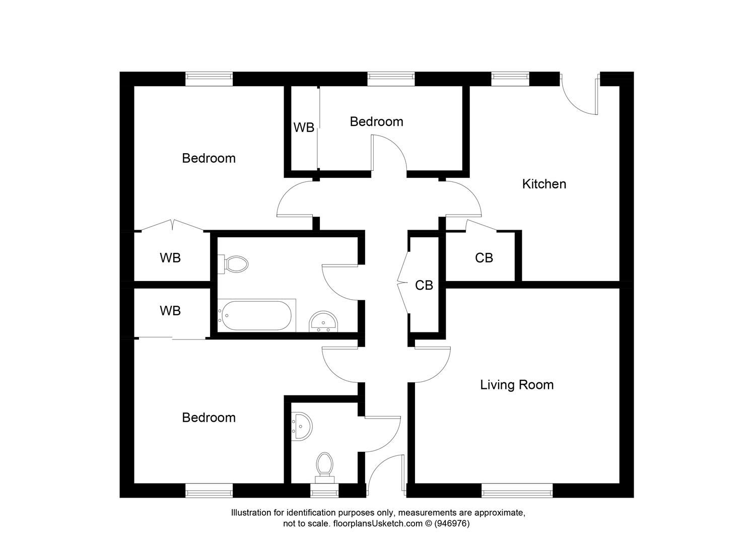 3 bed property for sale in St. Cedd's Road, Ballinluig, Pitlochry PH9