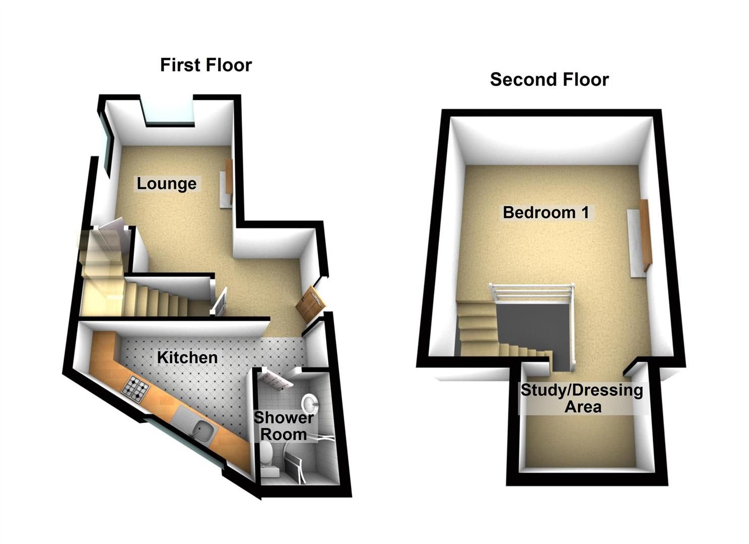 1 bed flat to rent in Apartment 4, 1 Lion Street, Stourbridge DY8 Zoopla