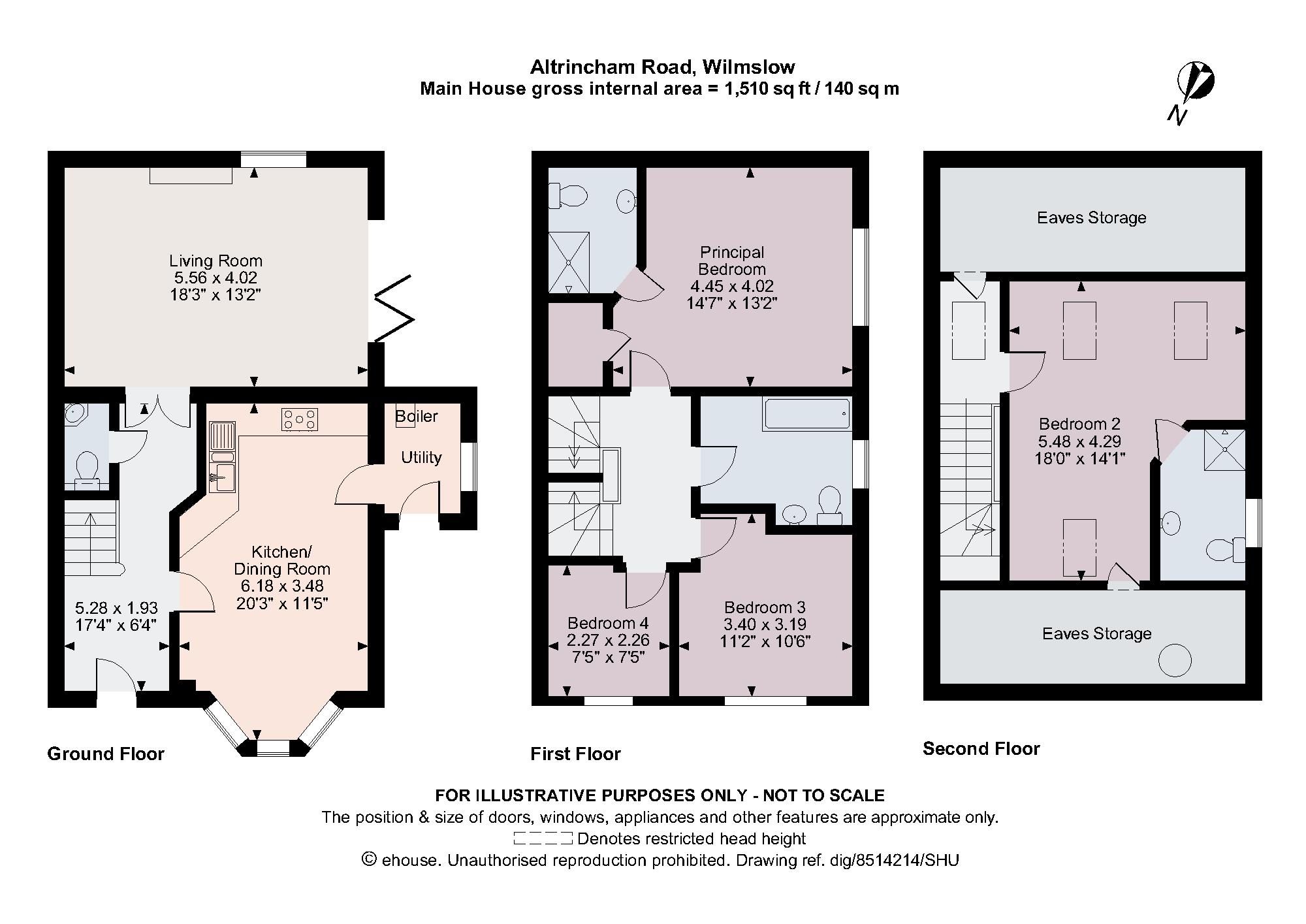4 bed semidetached house for sale in Altrincham Road, Wilmslow