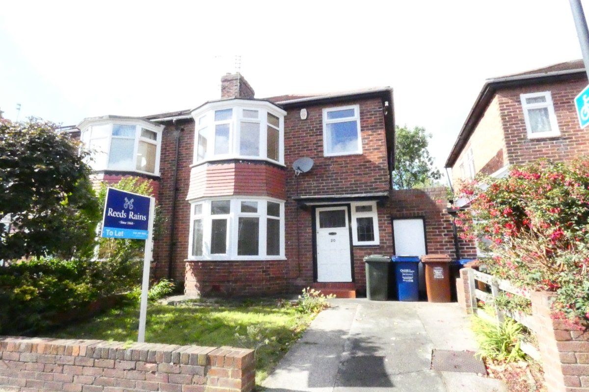 2 bed semidetached house to rent in Park Avenue, Gosforth, Newcastle