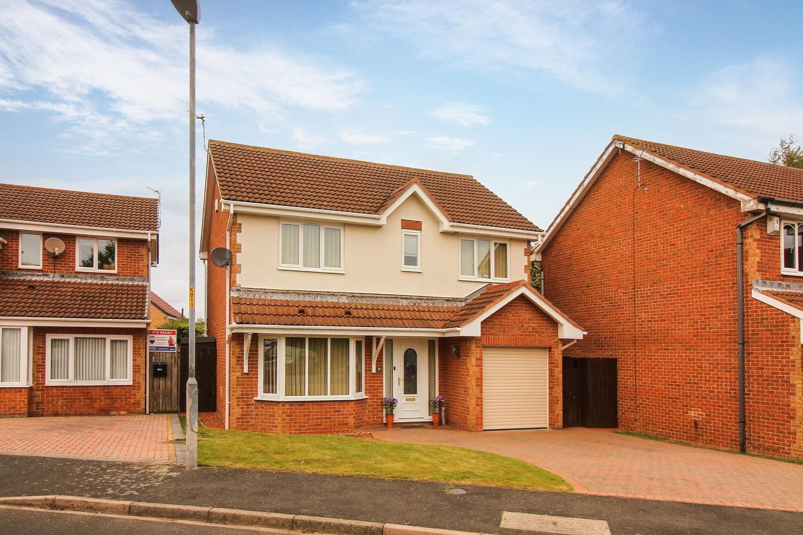 4 bed detached house for sale in Scoular Drive, North Seaton, Ashington