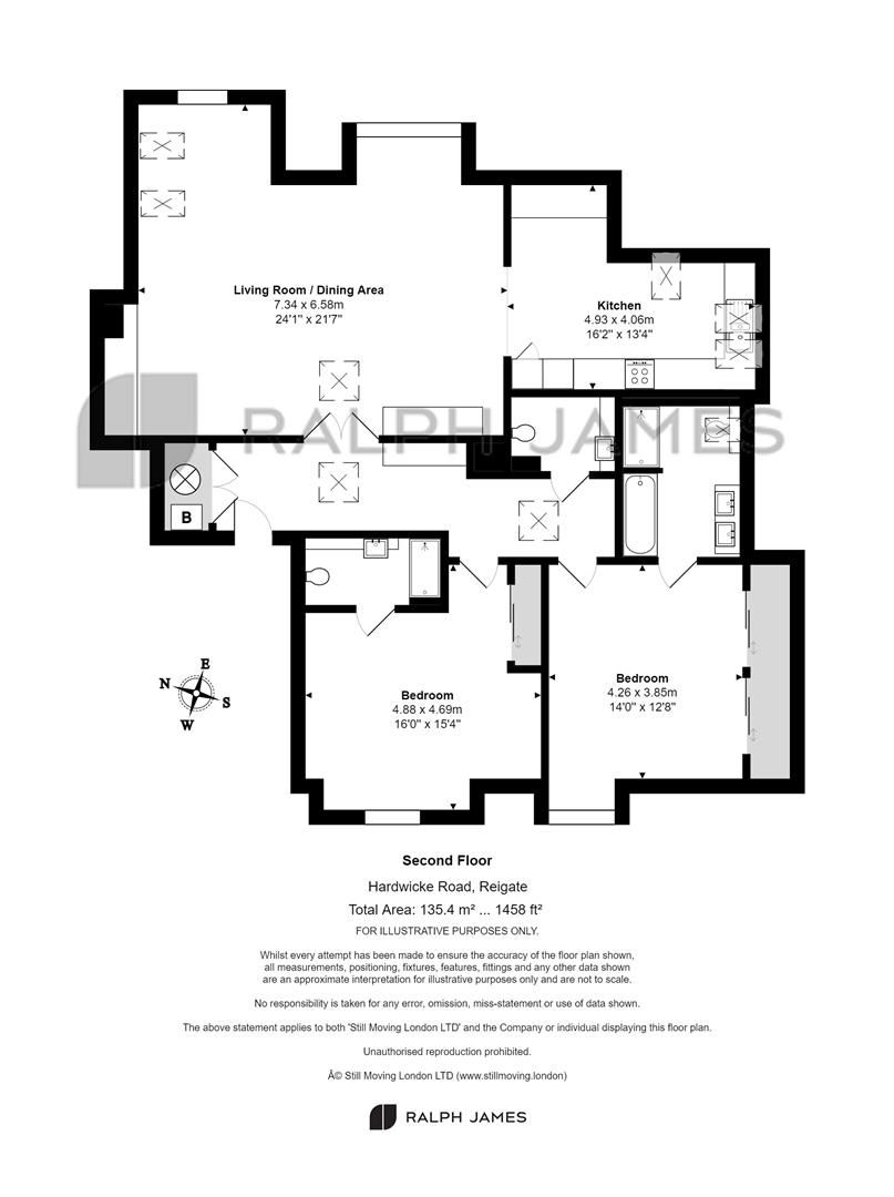 2 bed flat for sale in Hardwicke Road, Reigate RH2 Zoopla