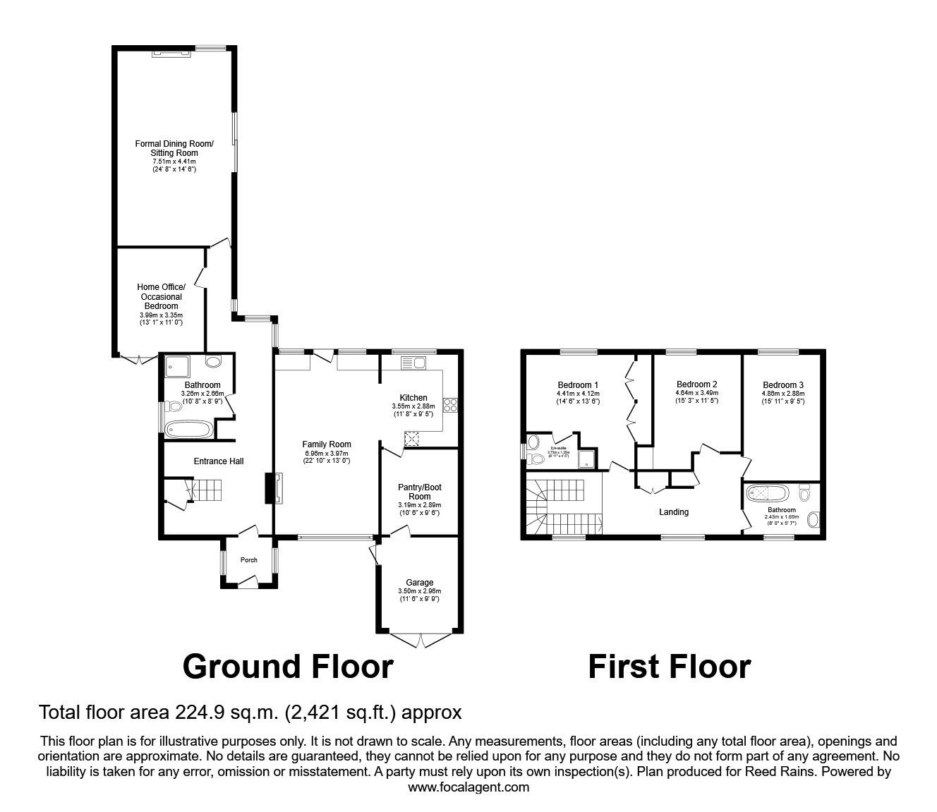 3 bed detached house for sale in Elton Lane, Winterley, Sandbach