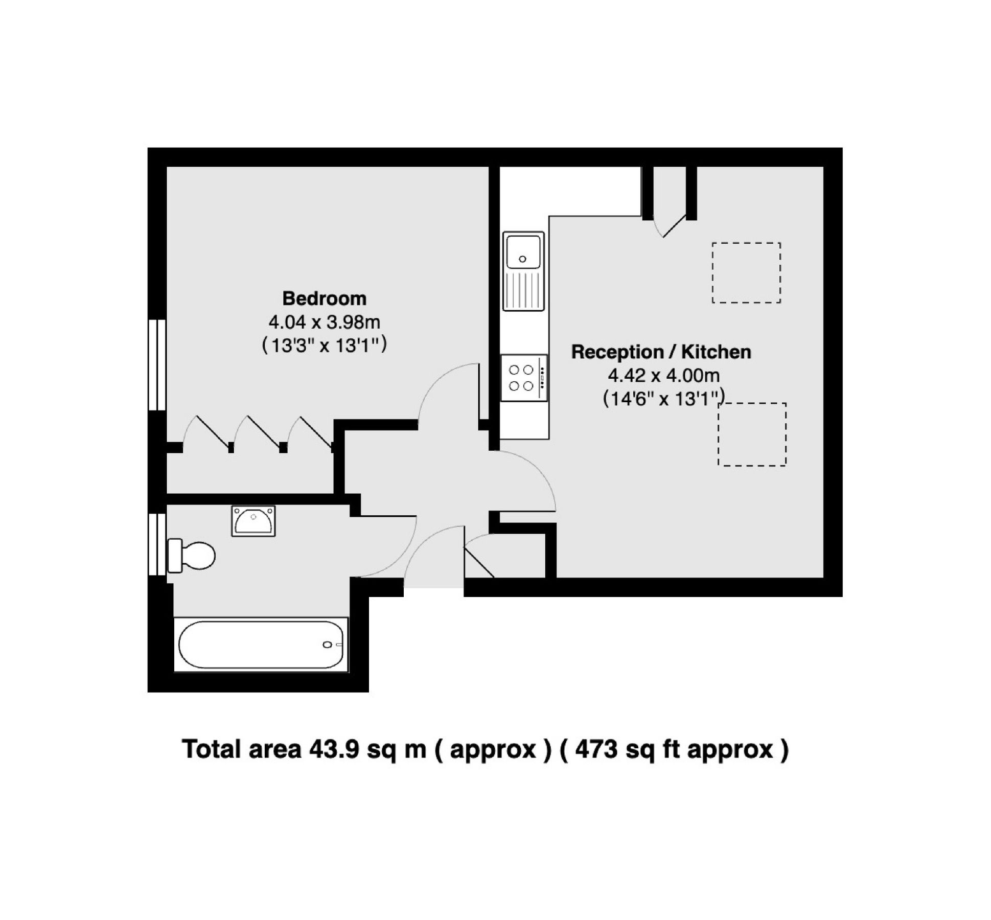 1 bed flat for sale in Seymour Road, Hampton Wick, Kingston Upon Thames