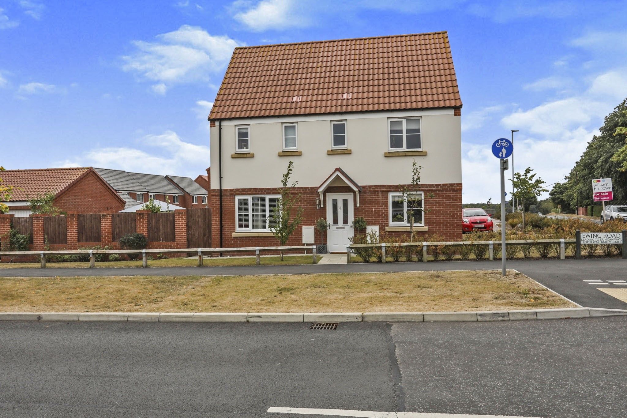 3 bed semidetached house for sale in Ewing Road, North Walsham NR28