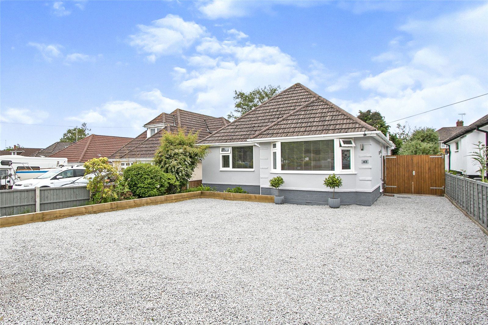 3 bed bungalow for sale in Lower Blandford Road, Broadstone, Dorset