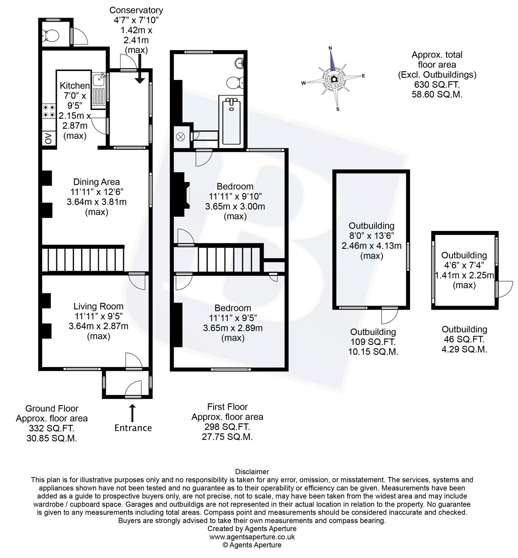 2 bed end terrace house for sale in Essex Road, Longfield, Kent DA3