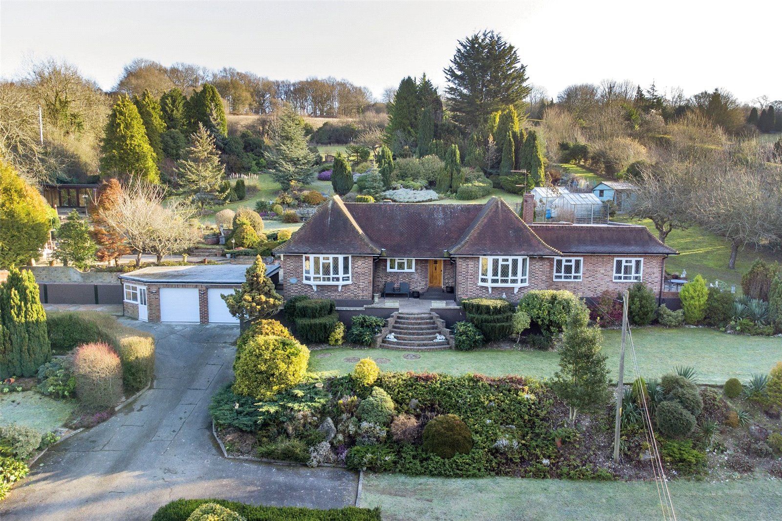 4 bed bungalow for sale in Fawkham Green Road, Fawkham, Longfield, Kent