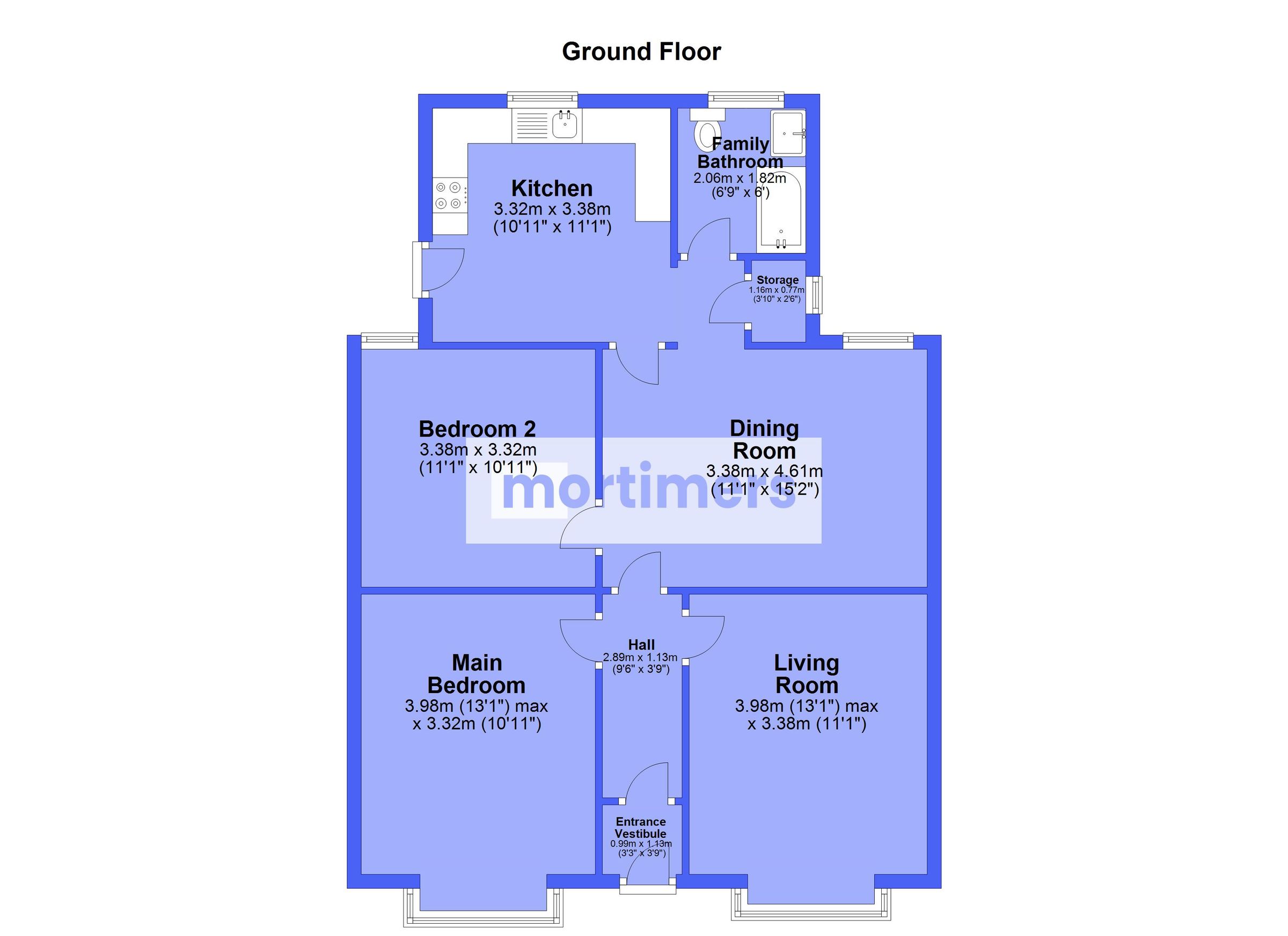 2 bed bungalow for sale in Mather Avenue, Accrington, Lancashire BB5