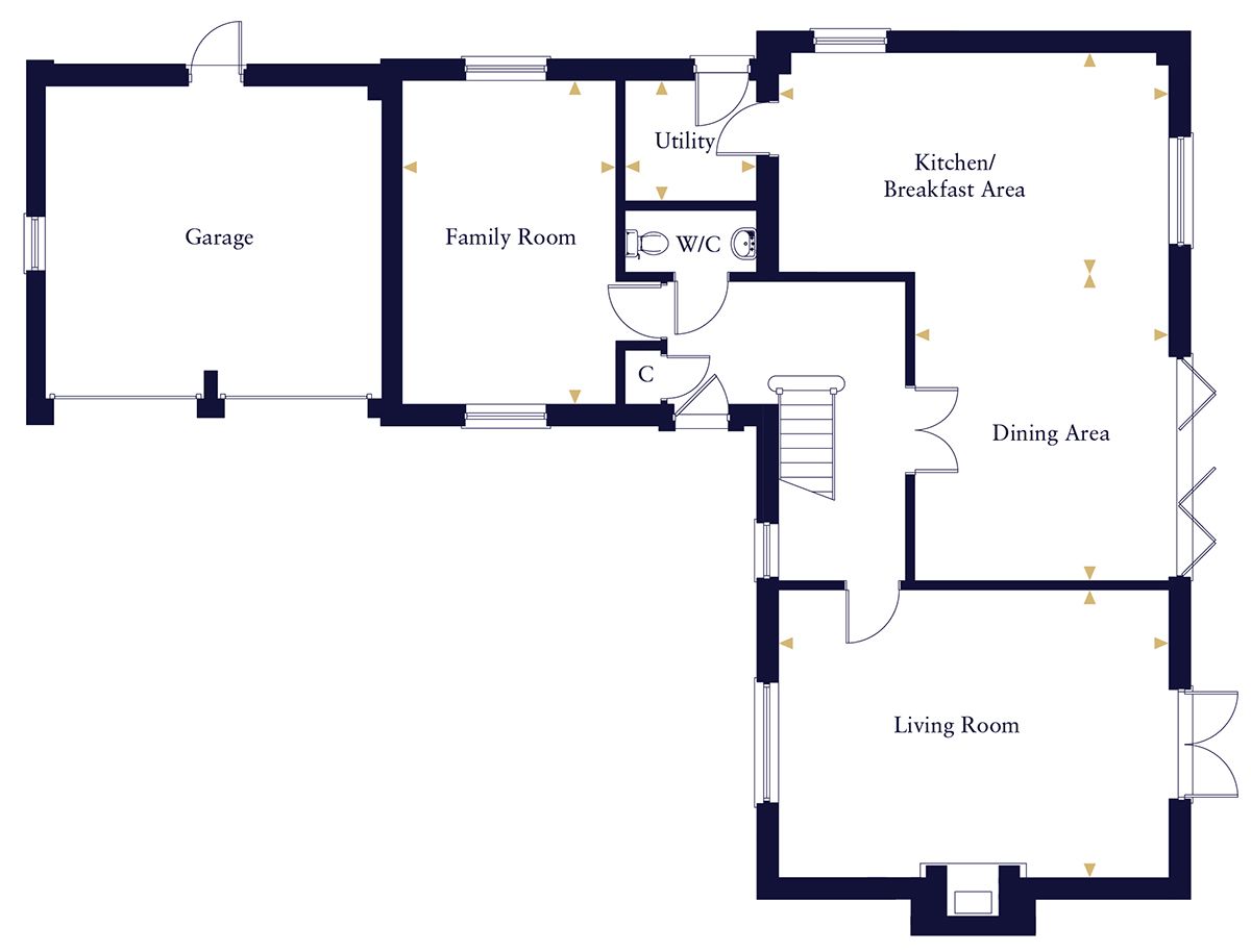 New home, 5 bed detached house for sale in New Road, Melbourn, Royston