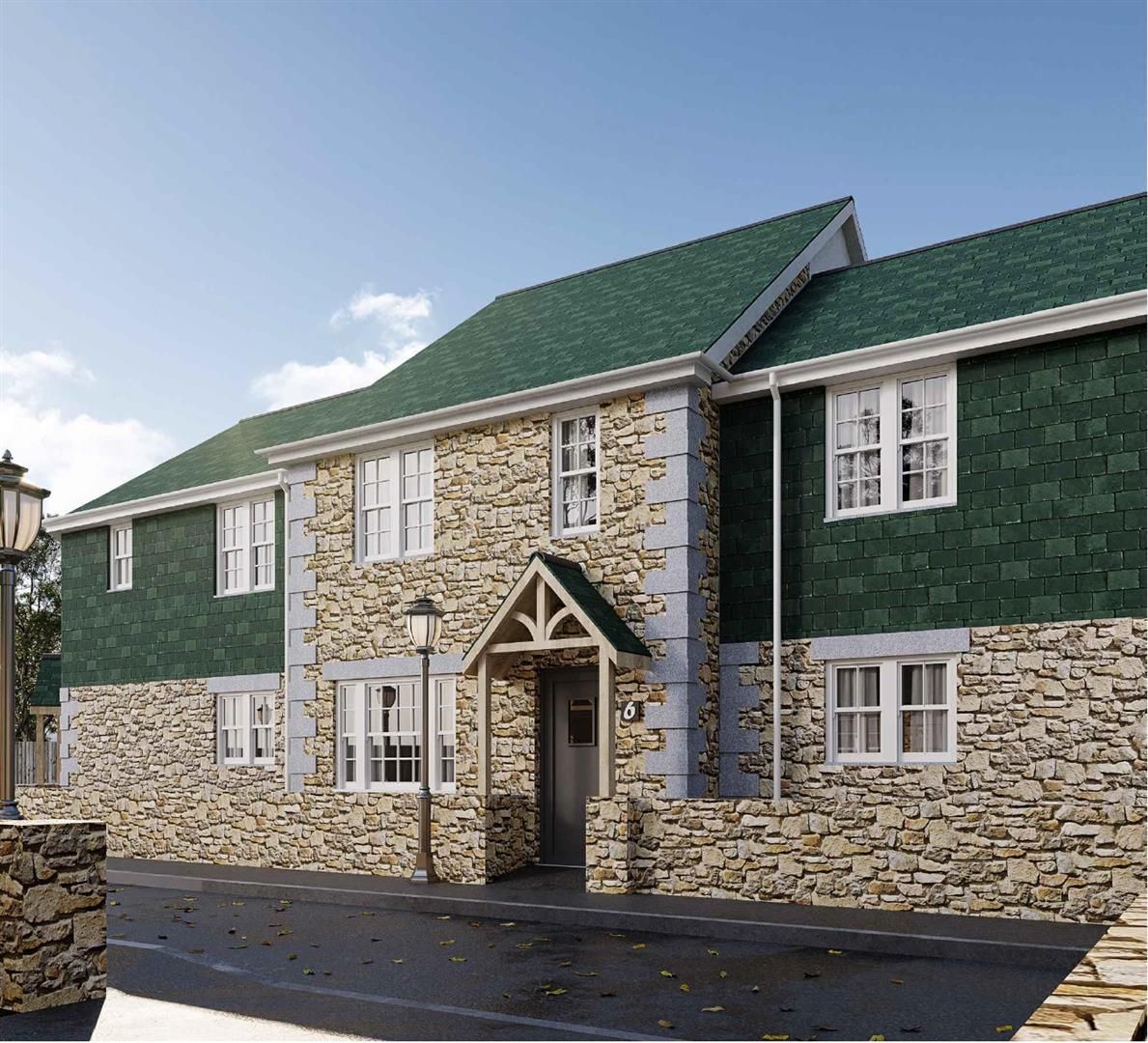 New home, 3 bed terraced house for sale in Meneage Street, Helston TR13